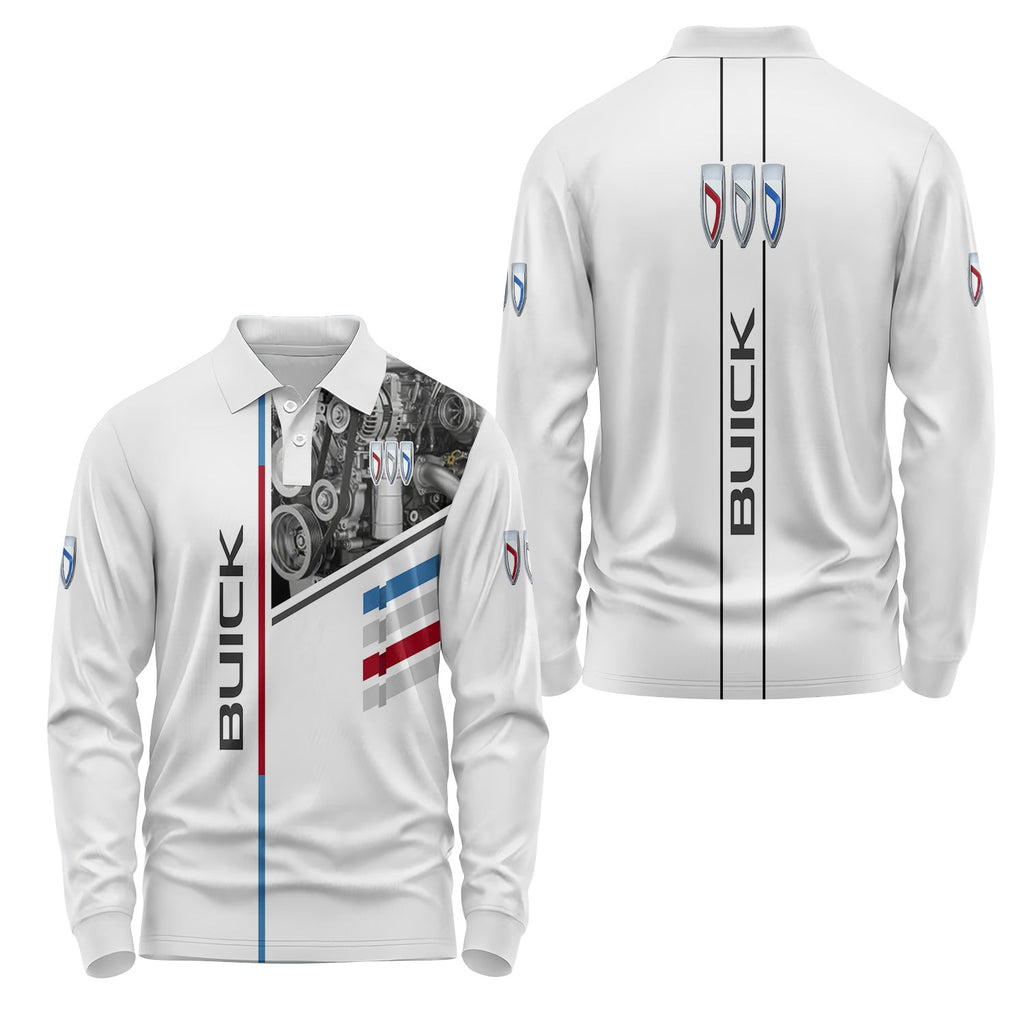 Buick Long Sleeve Polo USPL3116