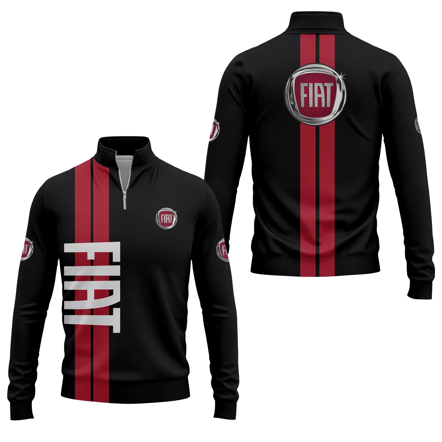Fiat Quarter-zip Pullover SC013