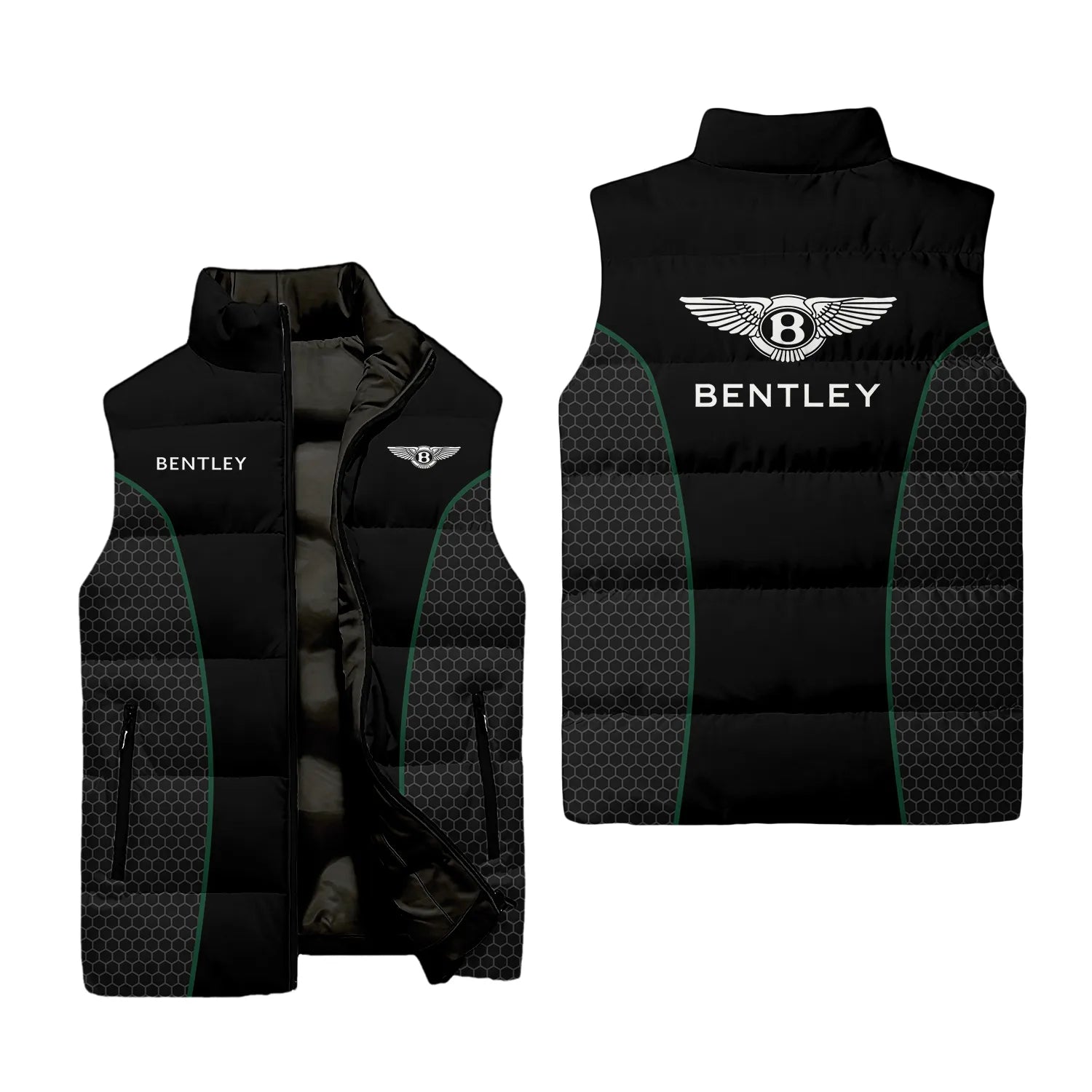 Bentley Sleeveless Puffer Jacket SC027