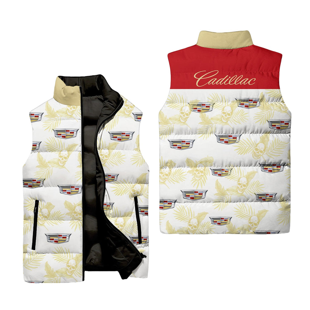Cadillac Sleeveless Puffer Jacket USPL2781