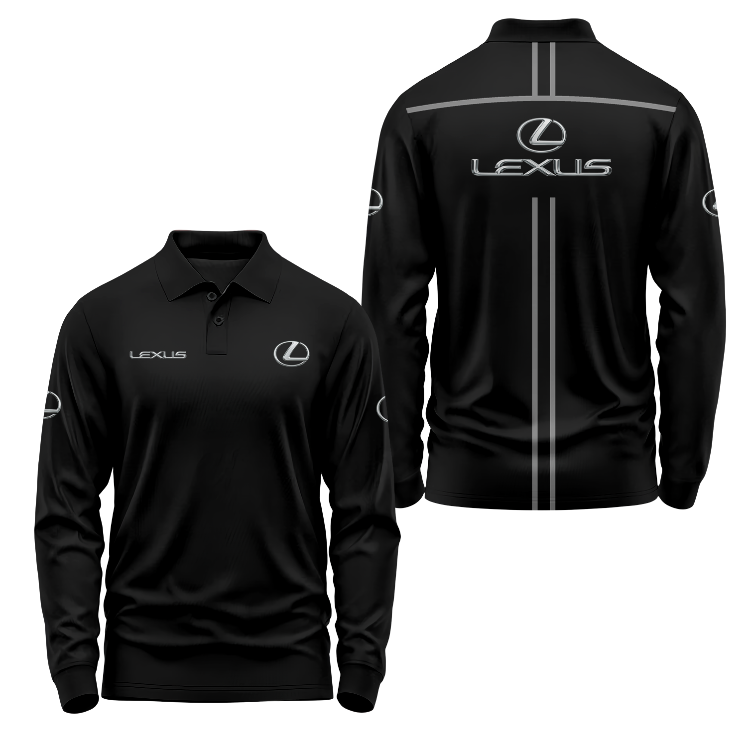 Lexus Long Sleeve Polo USPL2445