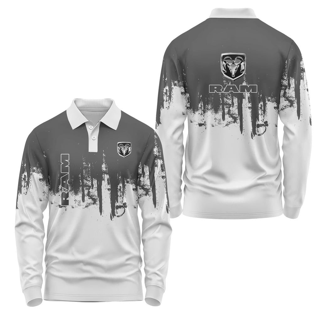 Ram Long Sleeve Polo USPL3078