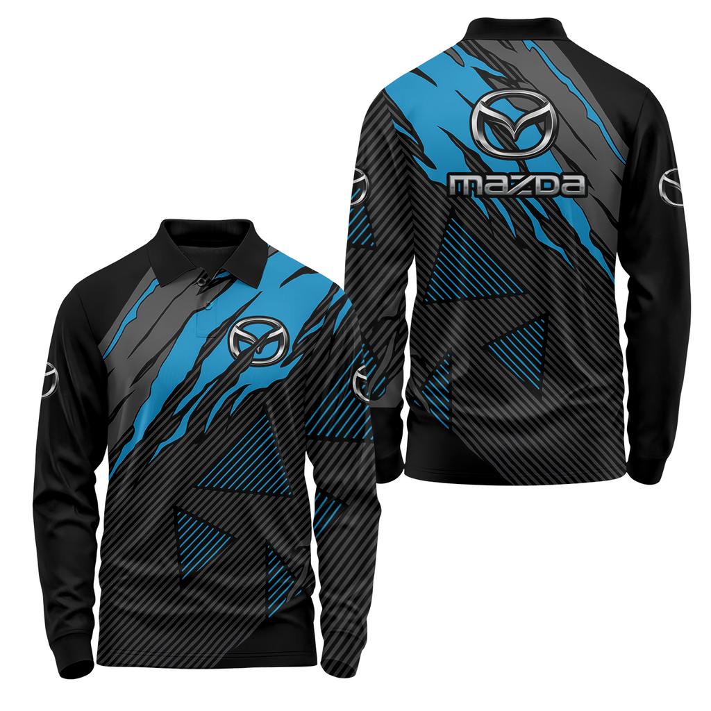 Mazda Long Sleeve Polo USPL2340
