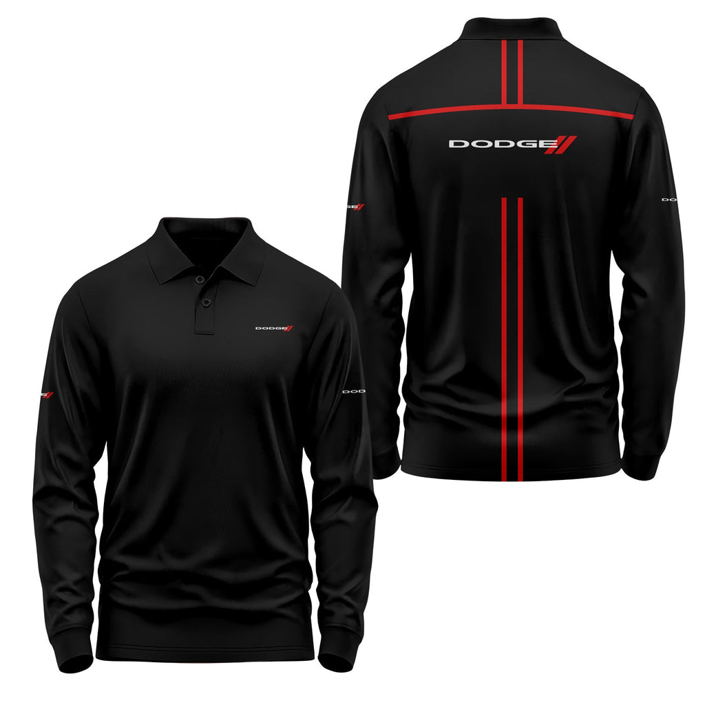 Dodge Long Sleeve Polo USPL2925