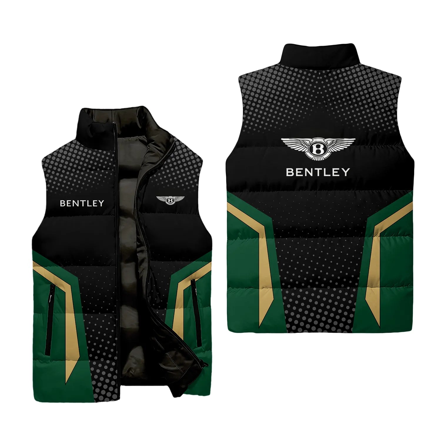 Bentley Sleeveless Puffer Jacket SC032