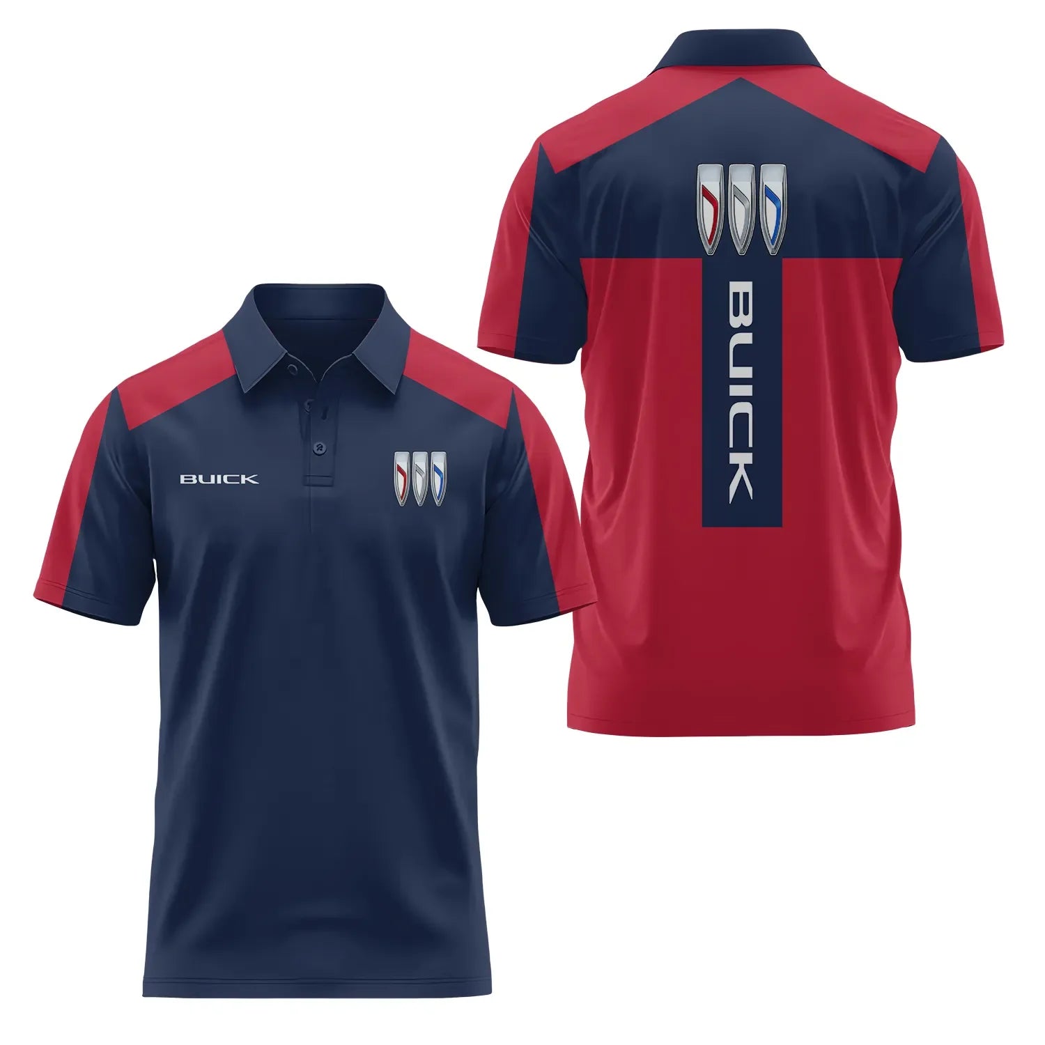 Buick Short Sleeve Polo SC008