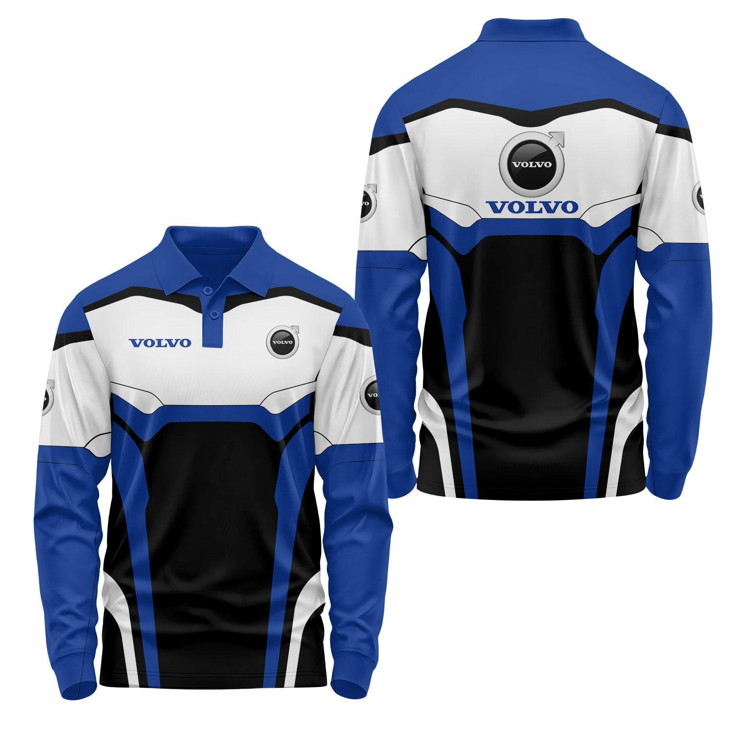 Volvo Long Sleeve Polo USPL3180