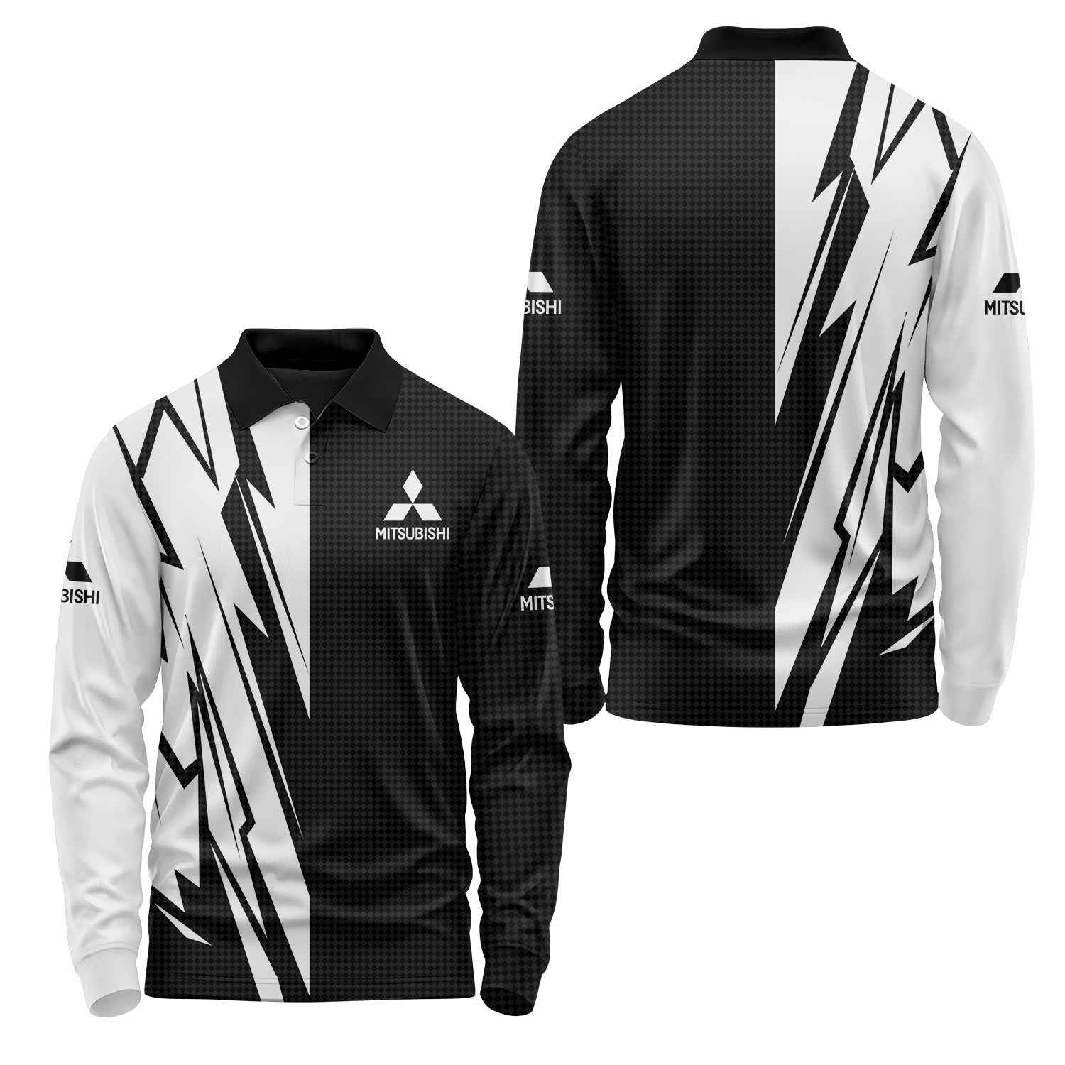 Mitsubishi Long Sleeve Polo USPL2401