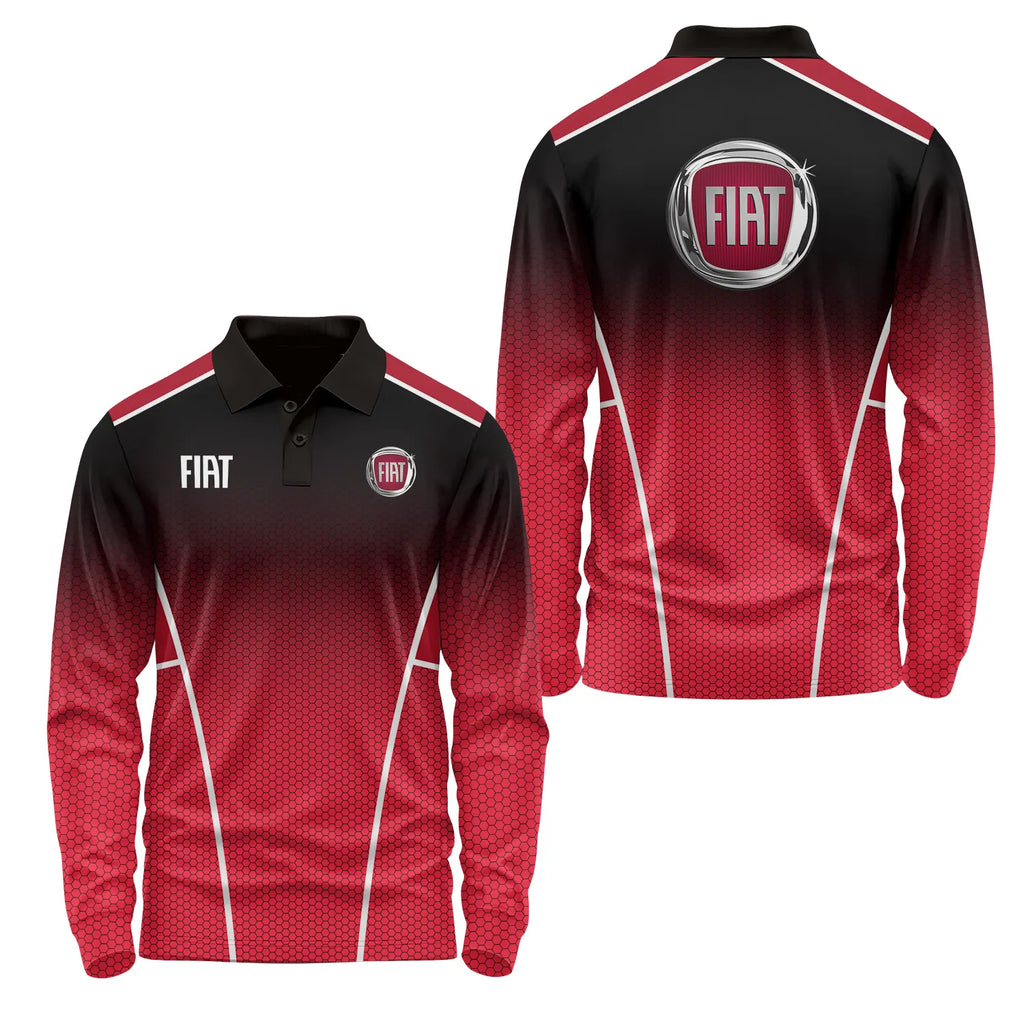 Fiat Long Sleeve Polo SC019