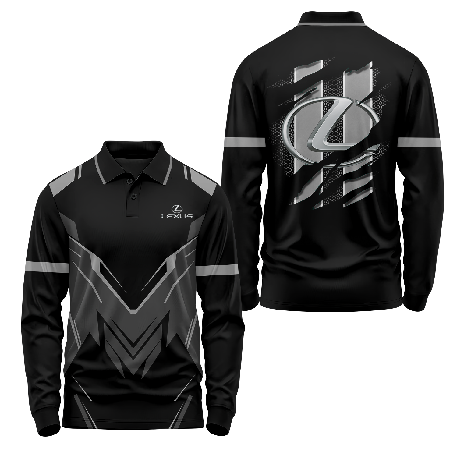 Lexus Long Sleeve Polo USPL2477