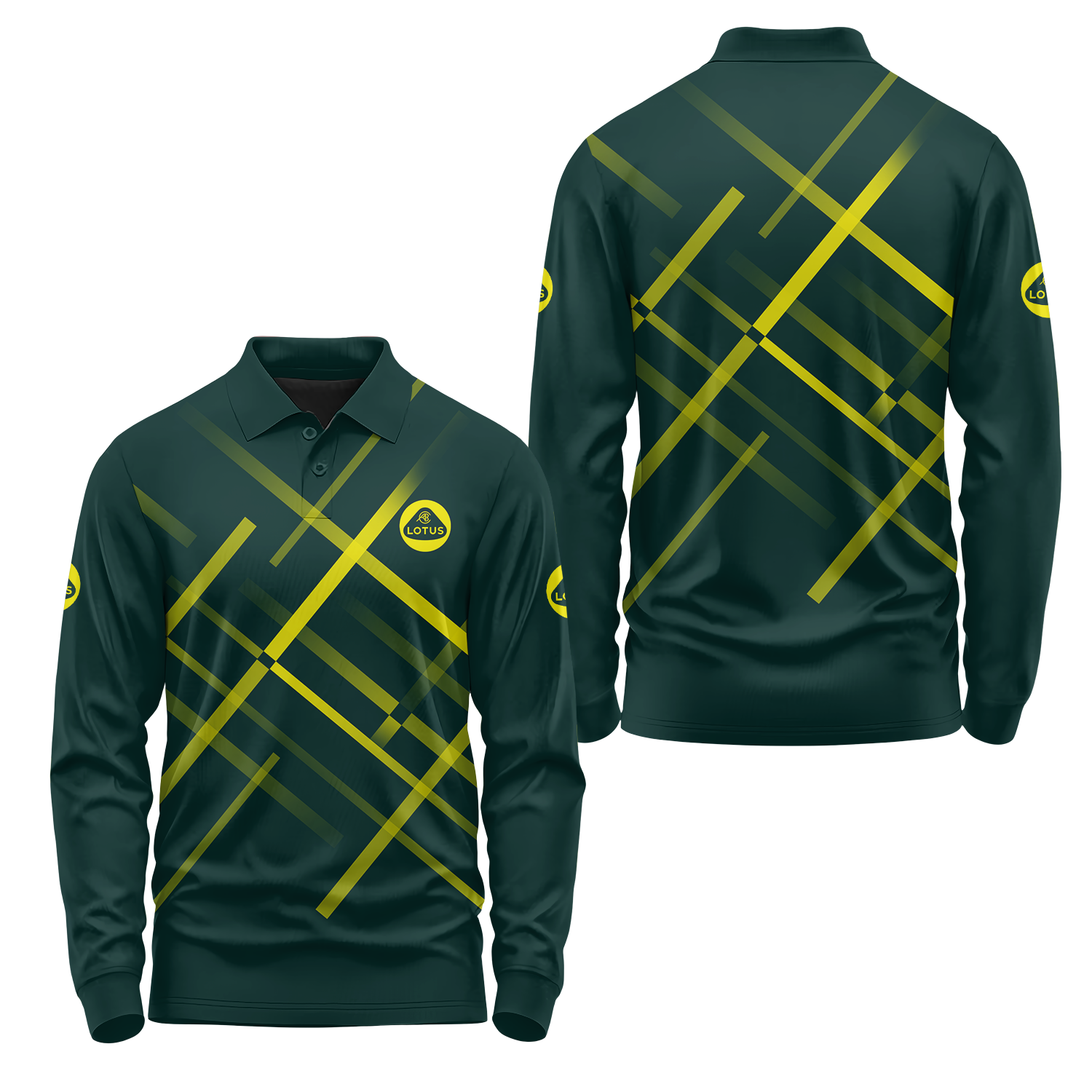 Lotus Long Sleeve Polo USPL2560
