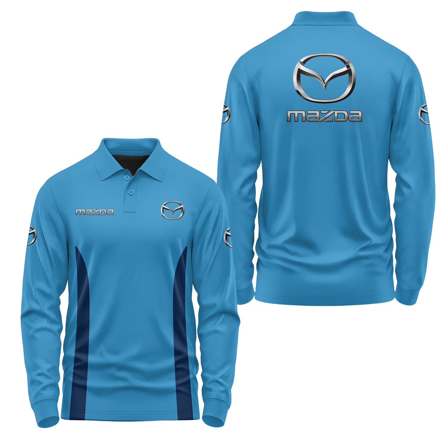 Mazda Long Sleeve Polo USPL2328