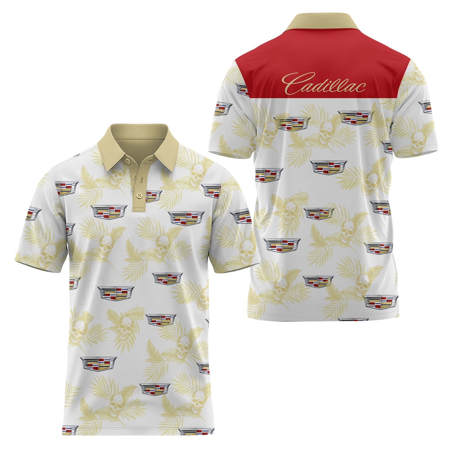 Cadillac Short Sleeve Polo USPL2781