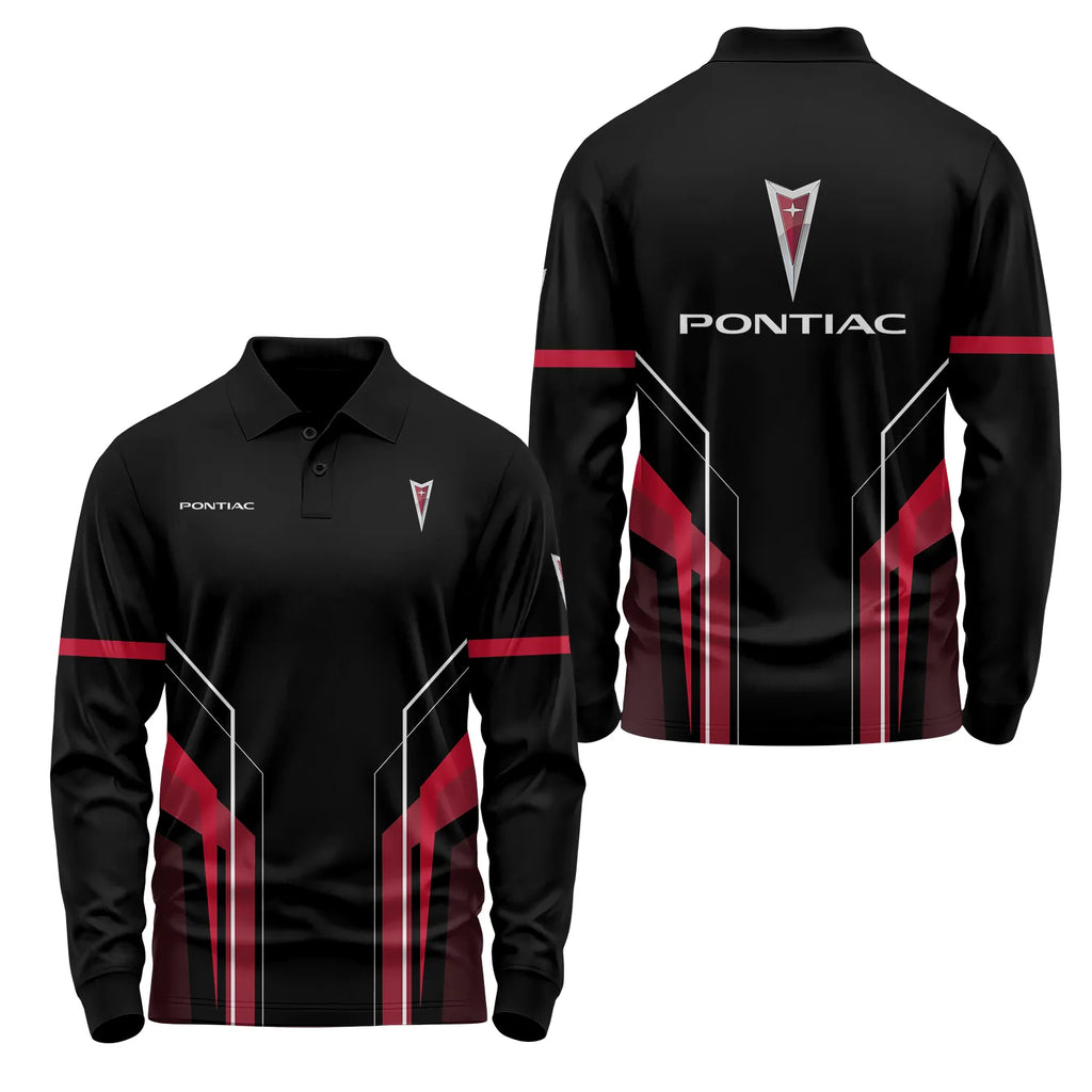 Pontiac Long Sleeve Polo SC023