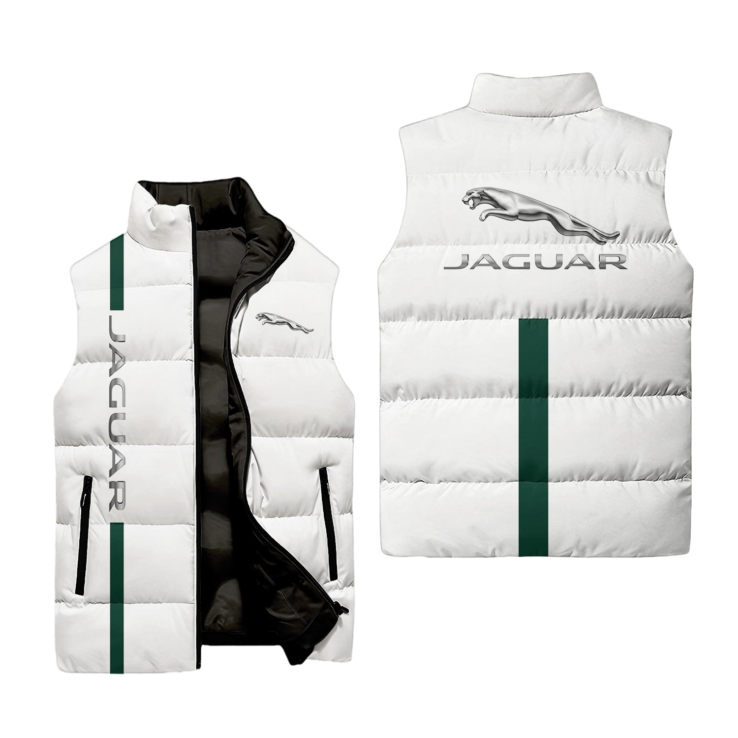 Jaguar Sleeveless Puffer Jacket USPL3212