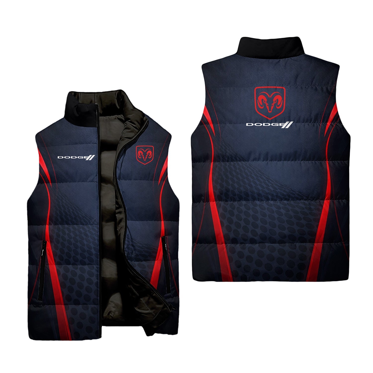 Dodge Sleeveless Puffer Jacket USPL2934