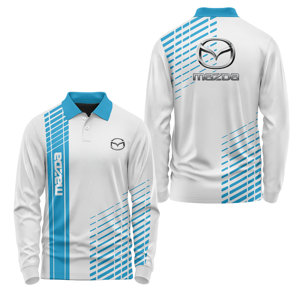 Mazda Long Sleeve Polo USPL2351