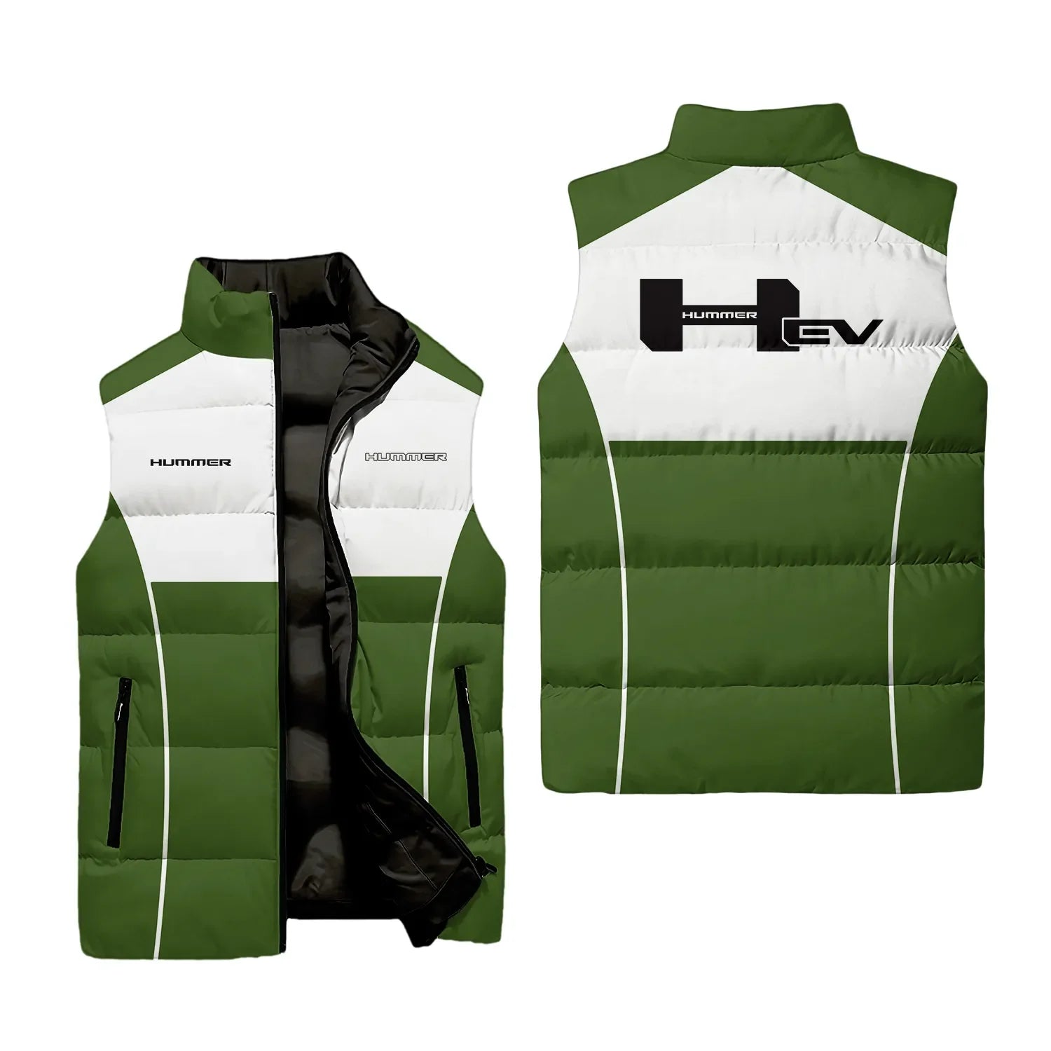Hummer Sleeveless Puffer Jacket SC028