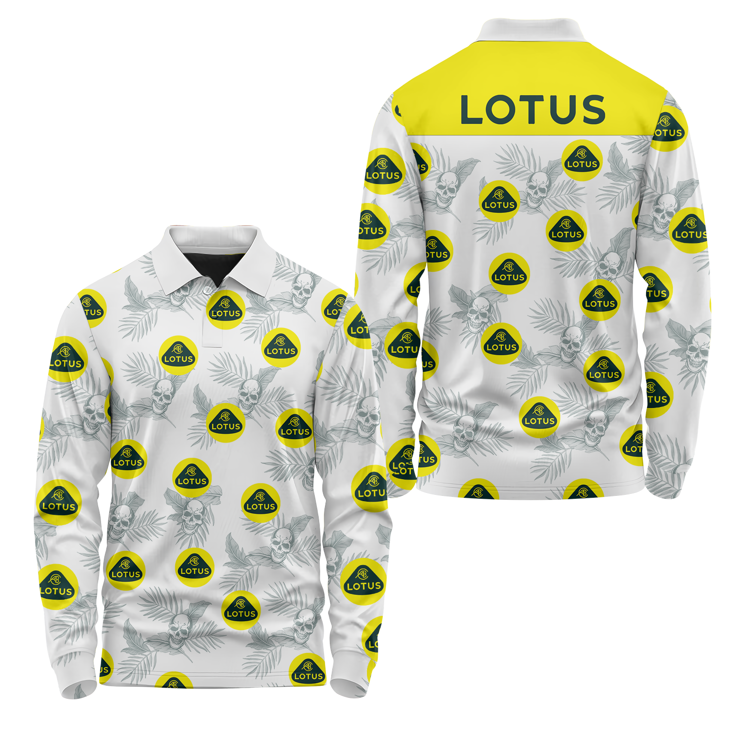 Lotus Long Sleeve Polo USPL2556