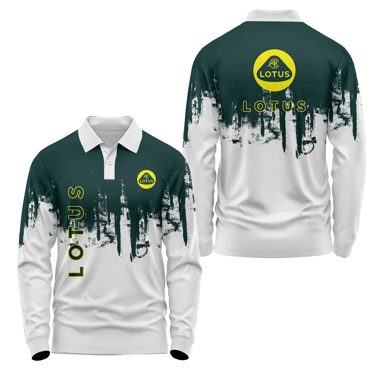 Lotus Long Sleeve Polo USPL2578