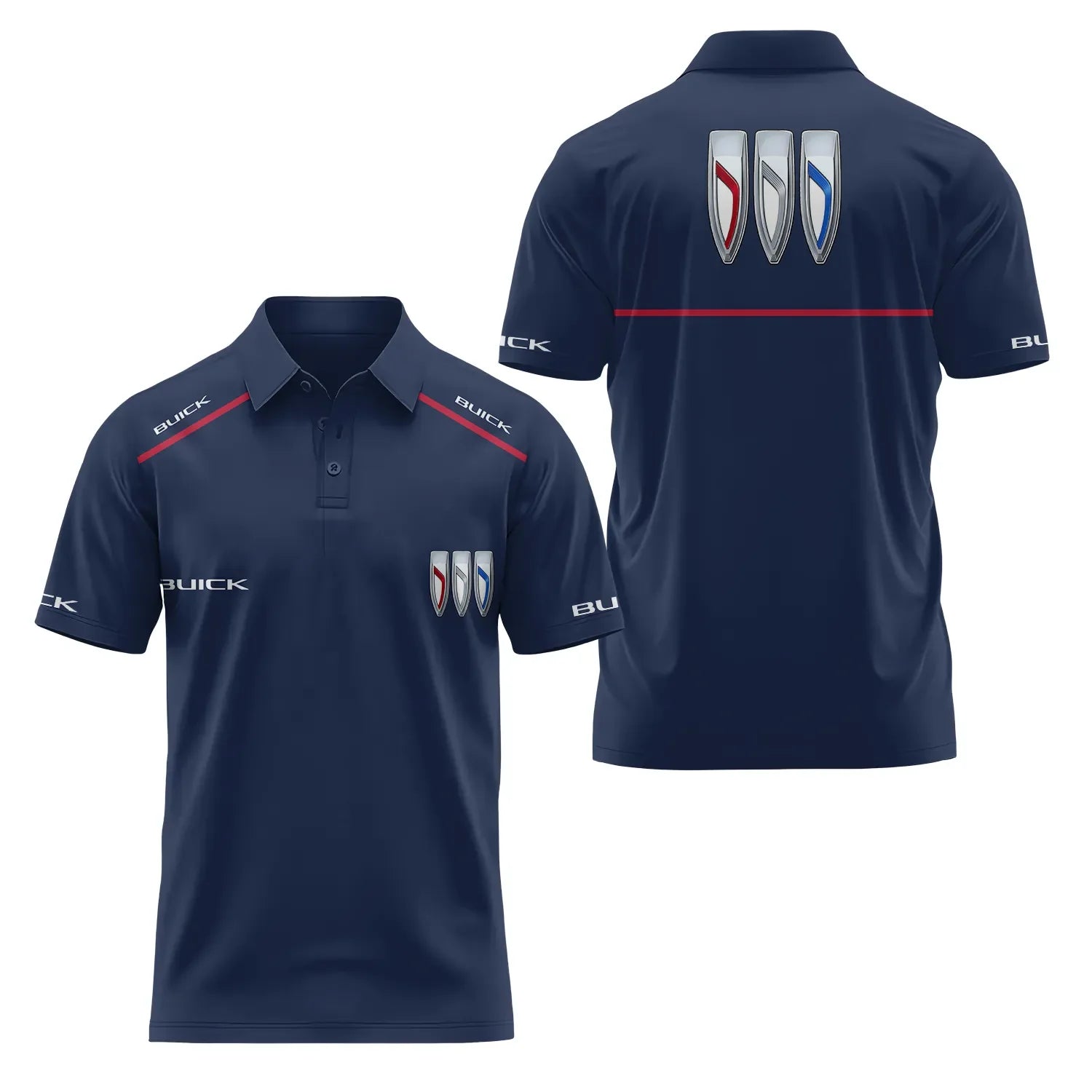 Buick Short Sleeve Polo SC007