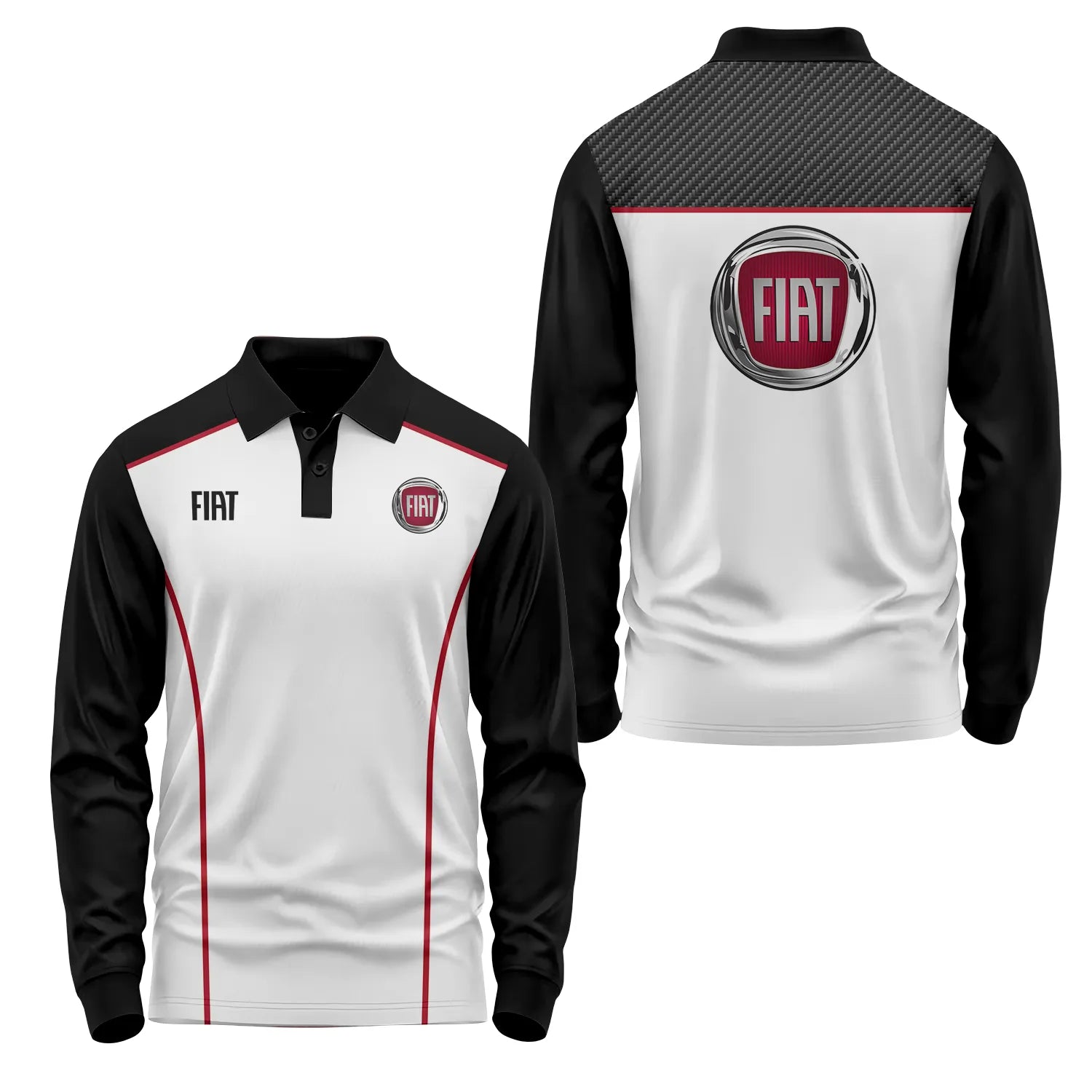 Fiat Long Sleeve Polo SC011