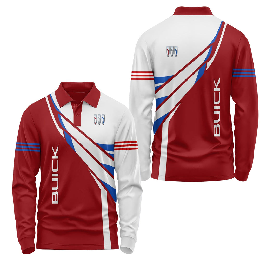 Buick Long Sleeve Polo USPL3118