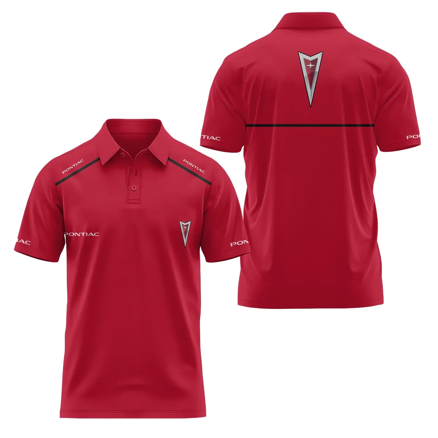 Pontiac Short Sleeve Polo SC007