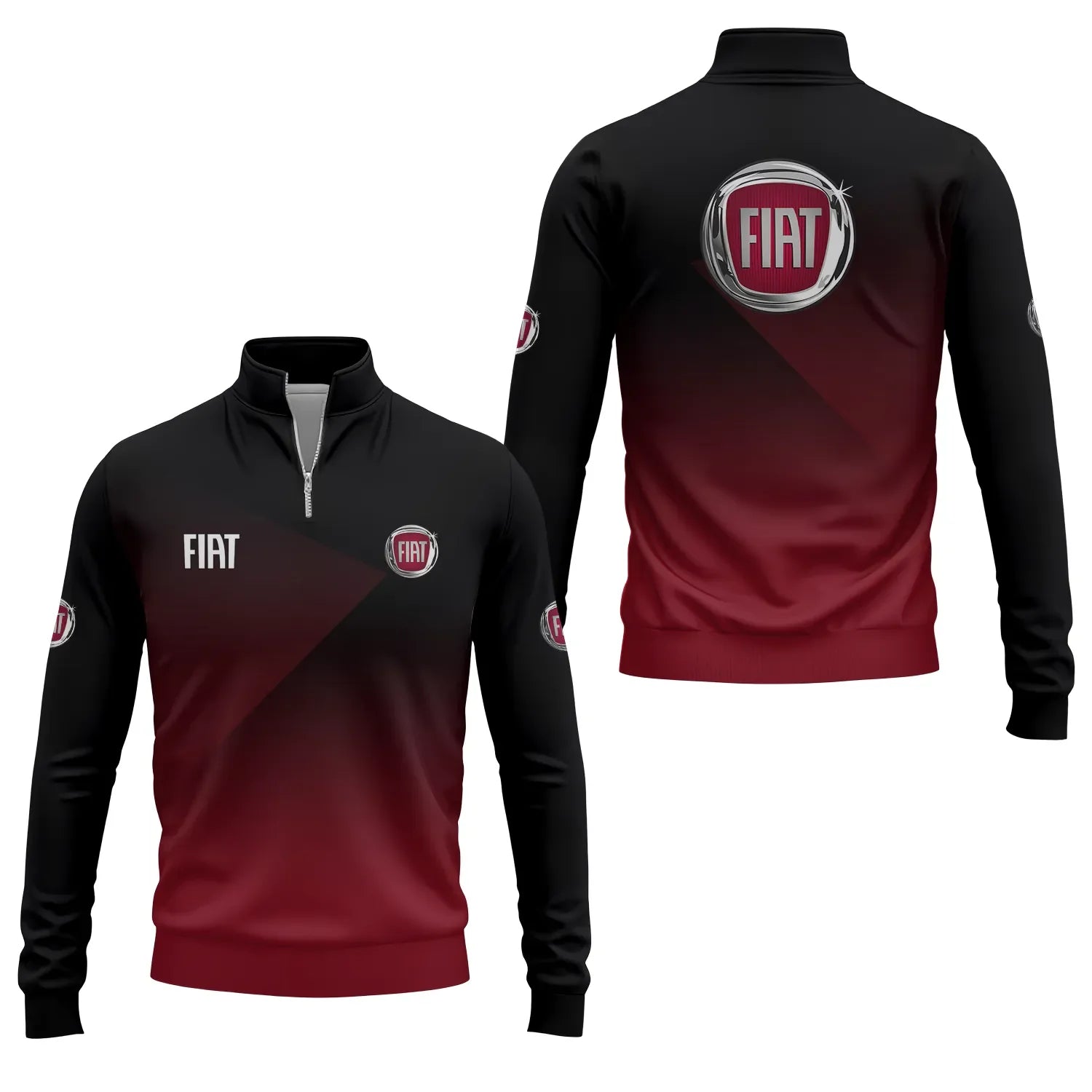 Fiat Quarter-zip Pullover SC012