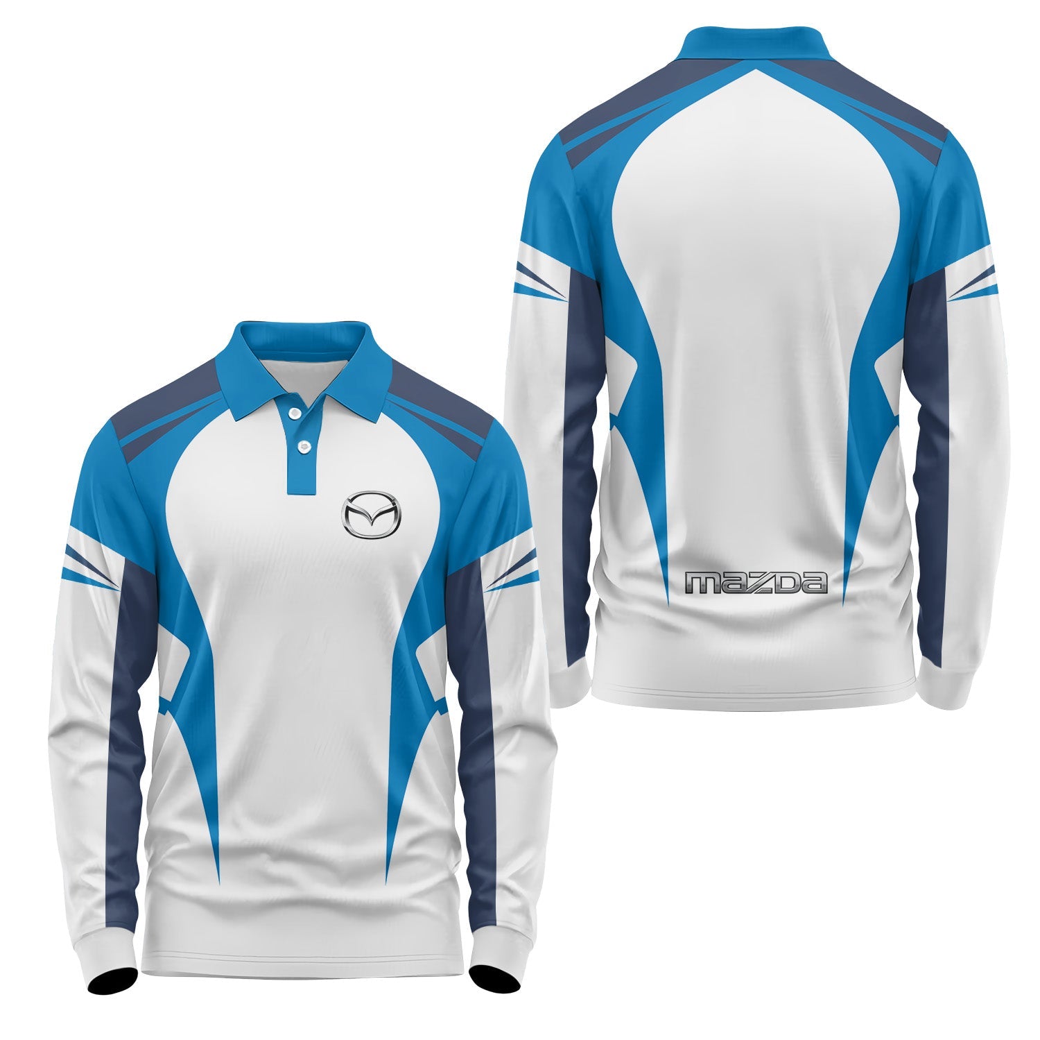 Mazda Long Sleeve Polo USPL2338