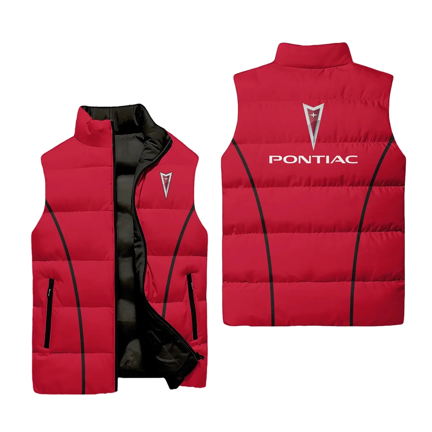 Pontiac Sleeveless Puffer Jacket SC025