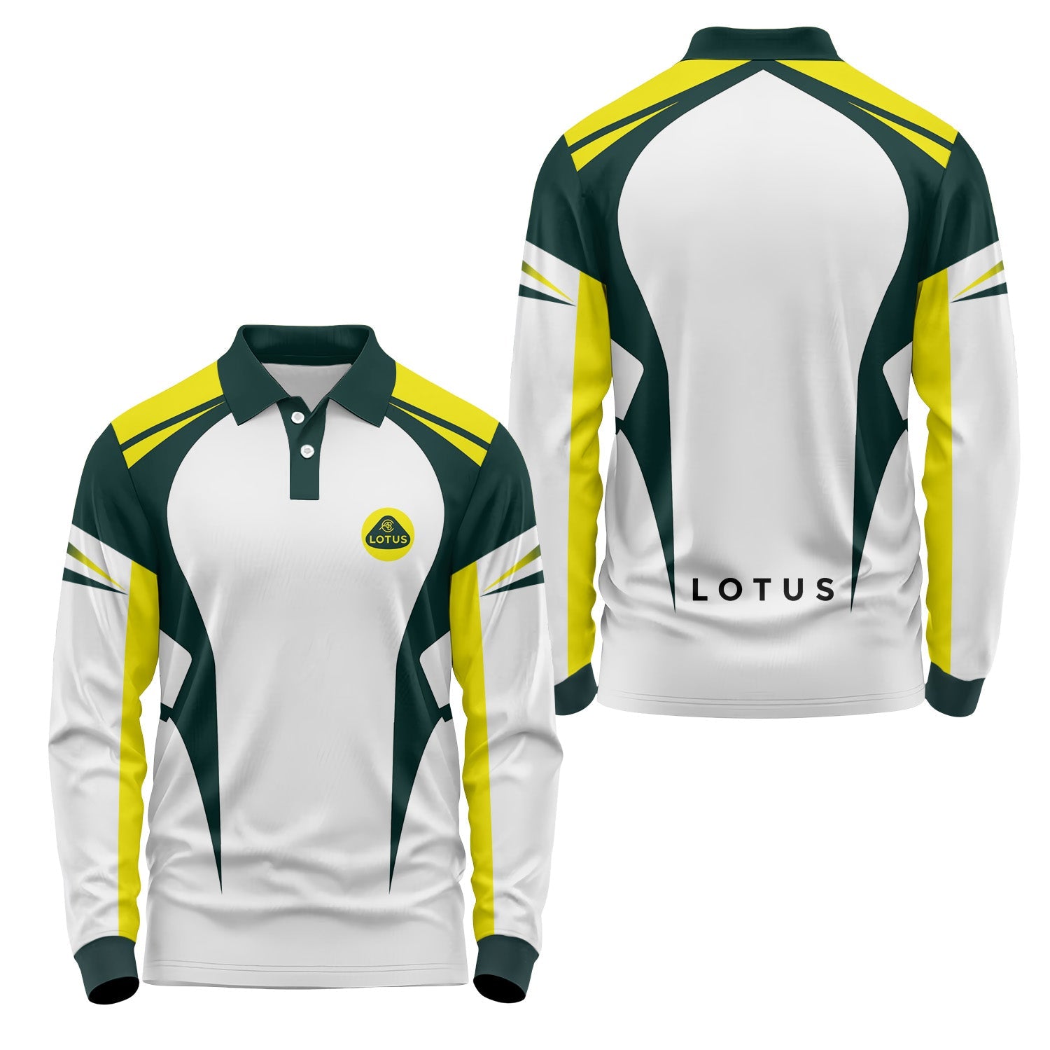 Lotus Long Sleeve Polo USPL2572