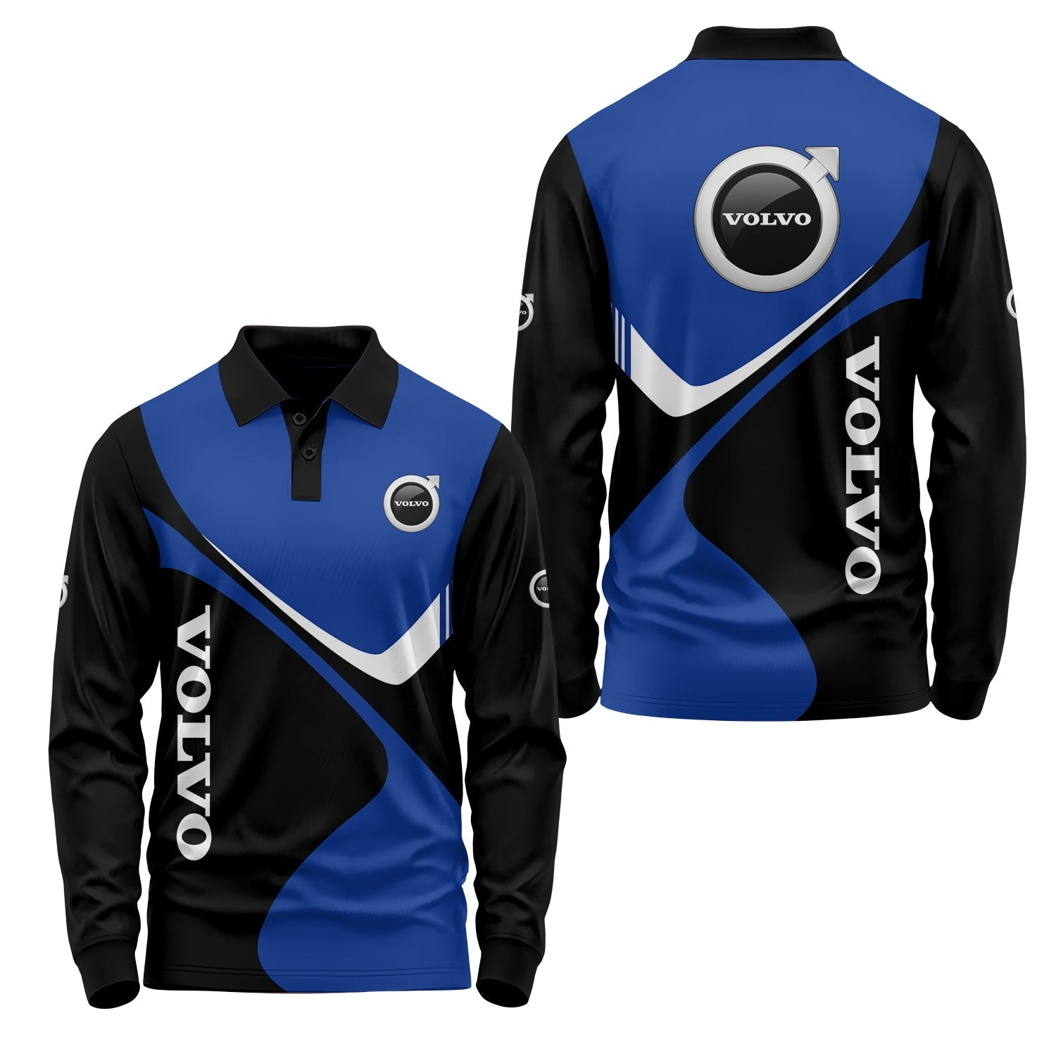 Volvo Long Sleeve Polo USPL3188