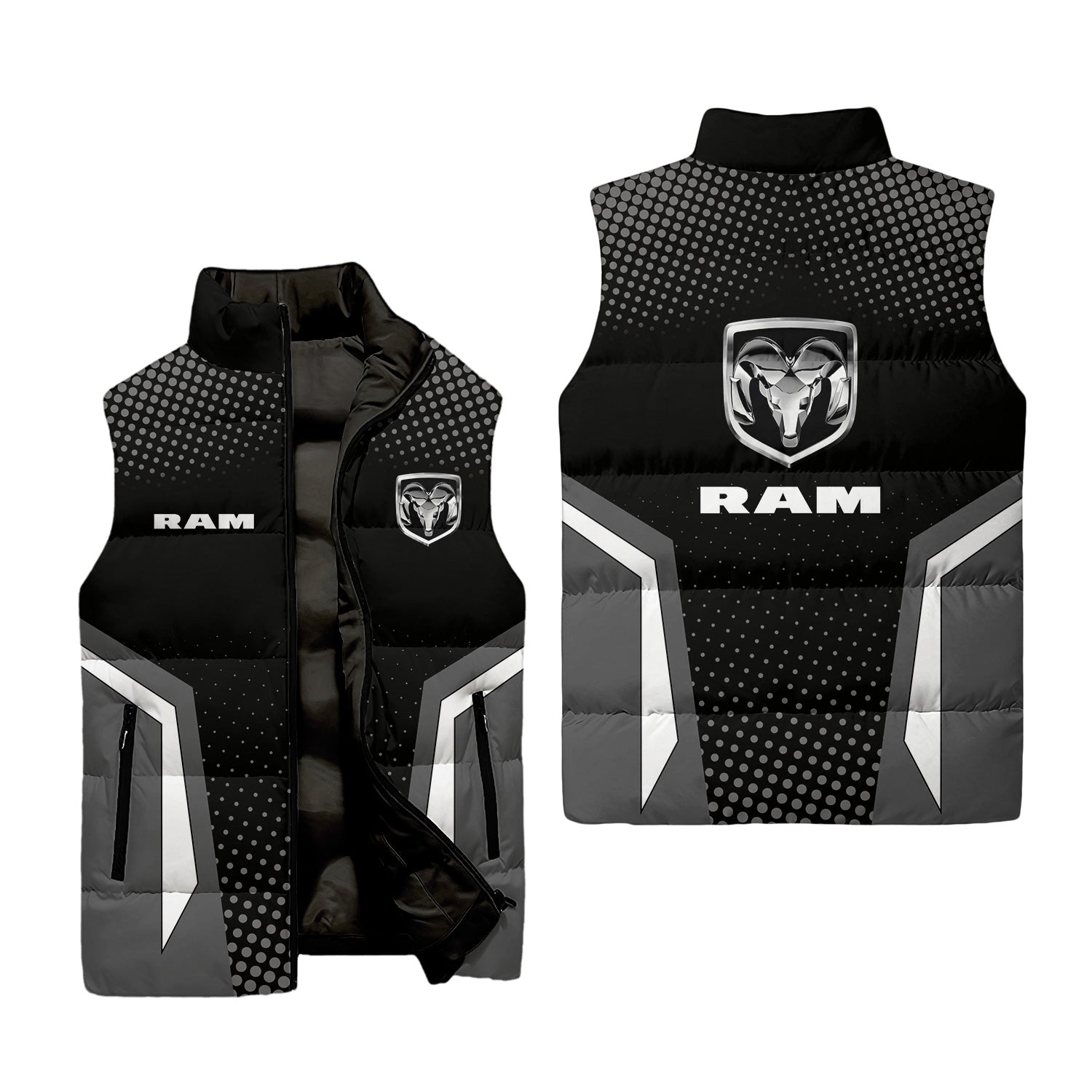 Ram Sleeveless Puffer Jacket USPL3069