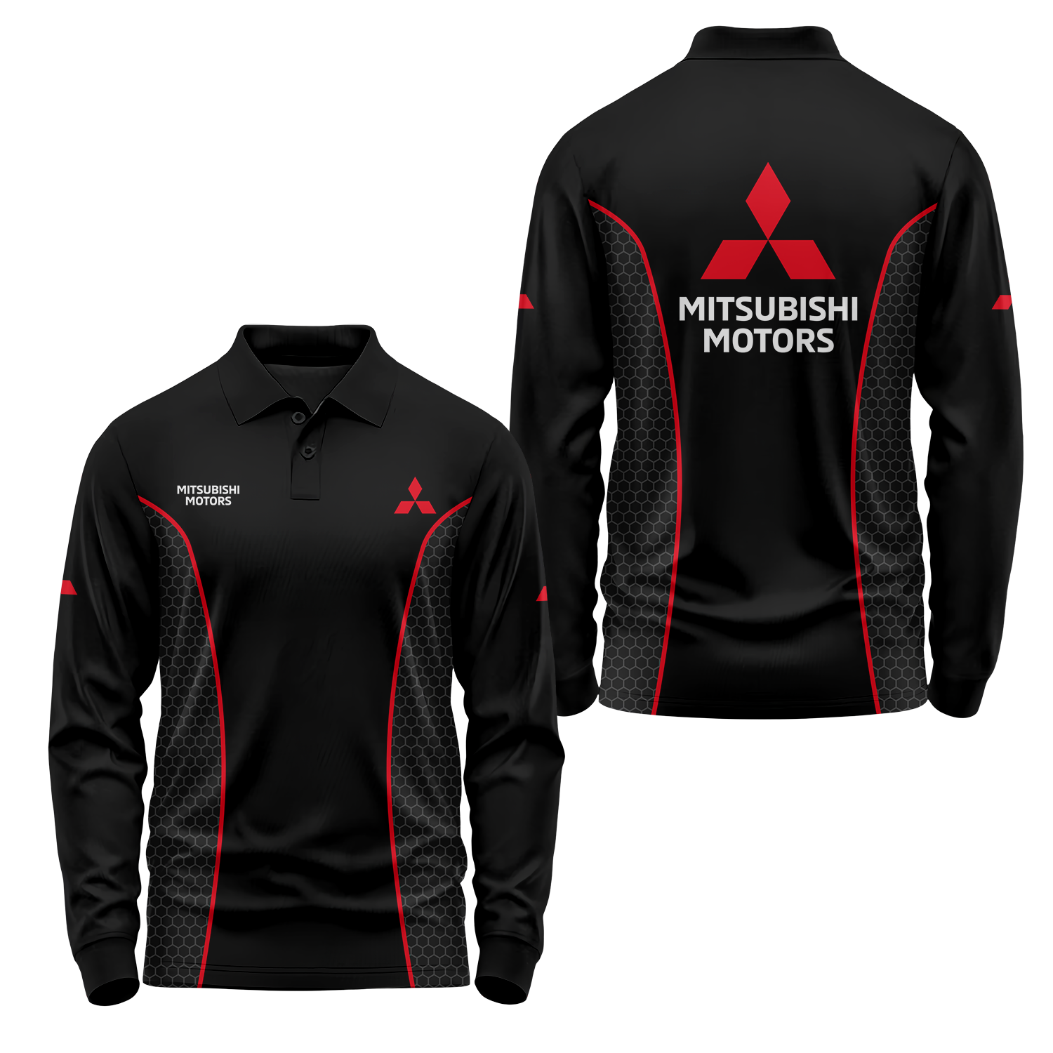 Mitsubishi Long Sleeve Polo USPL2400
