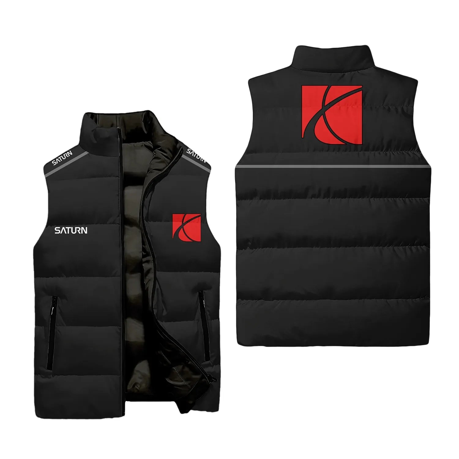 Saturn Sleeveless Puffer Jacket SC007