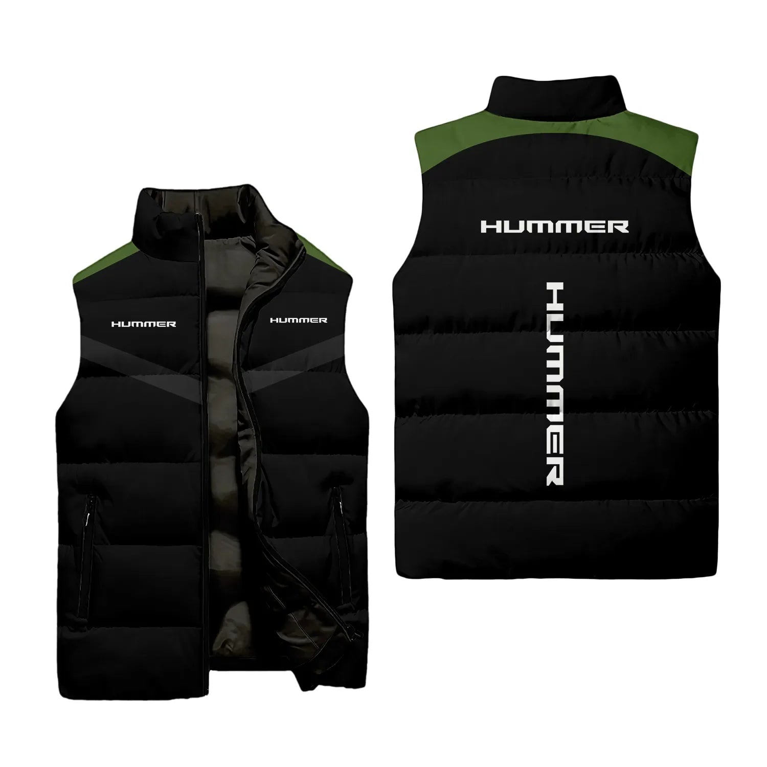 Hummer Sleeveless Puffer Jacket SC035