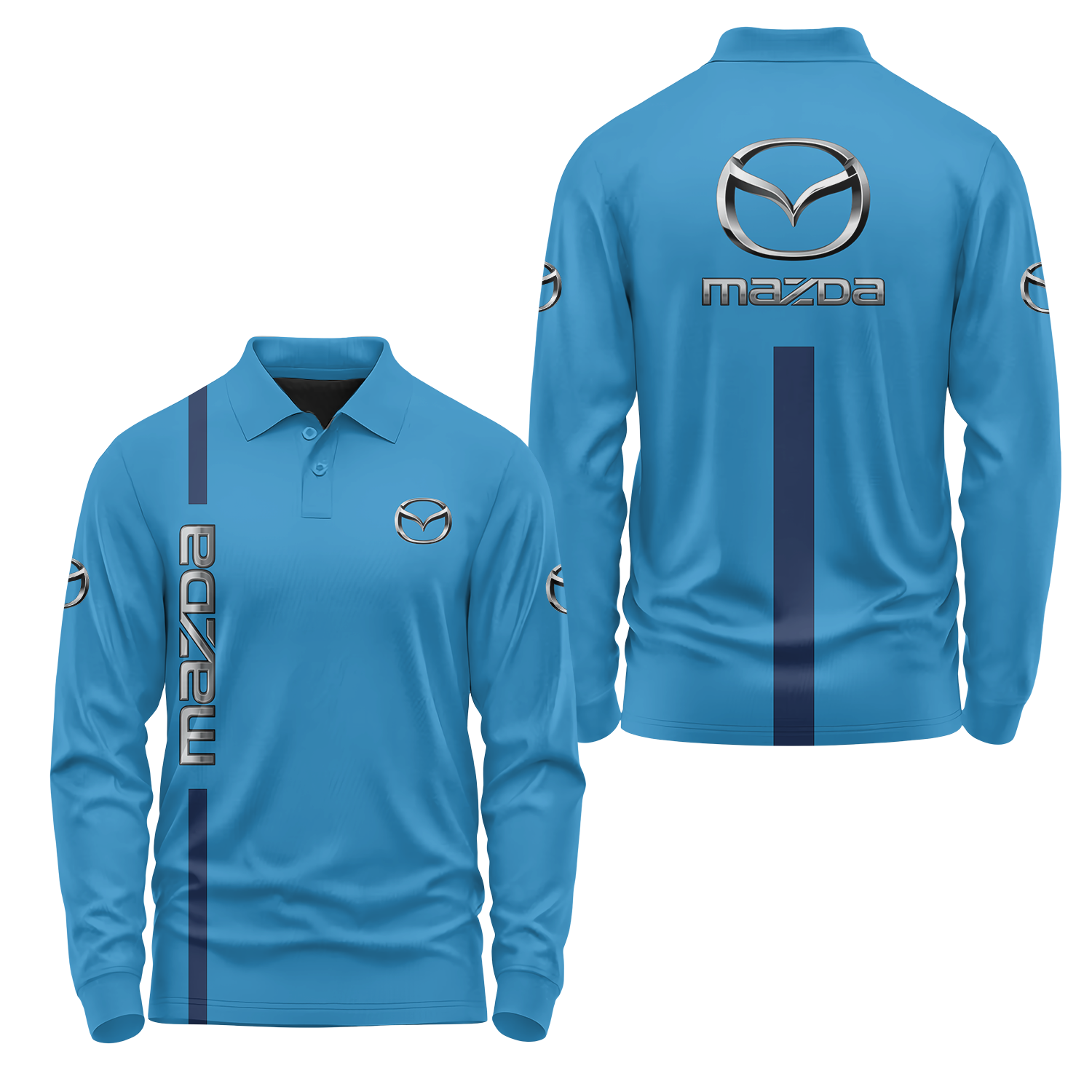 Mazda Long Sleeve Polo USPL2312