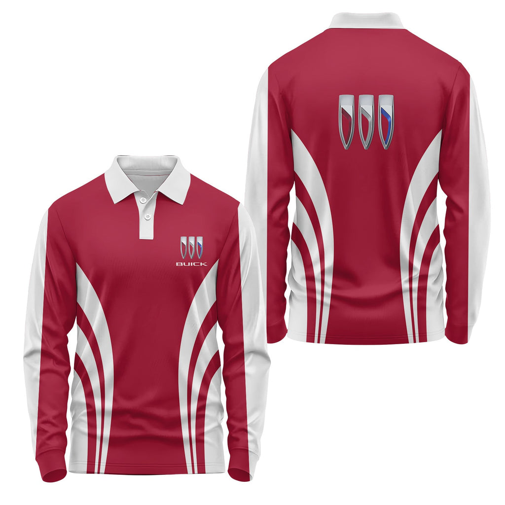 Buick Long Sleeve Polo USPL3134