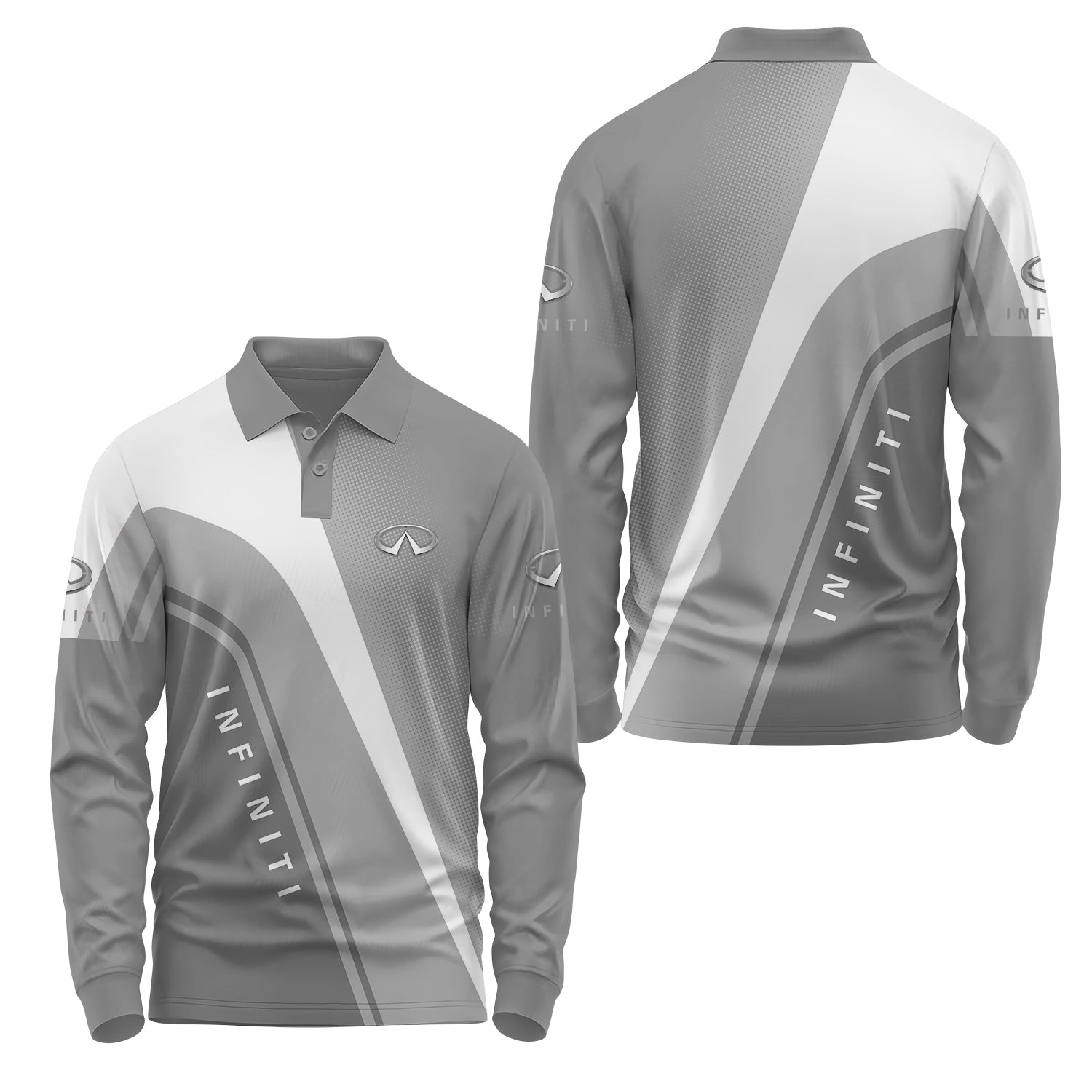 Infiniti Long Sleeve Polo USPL3377