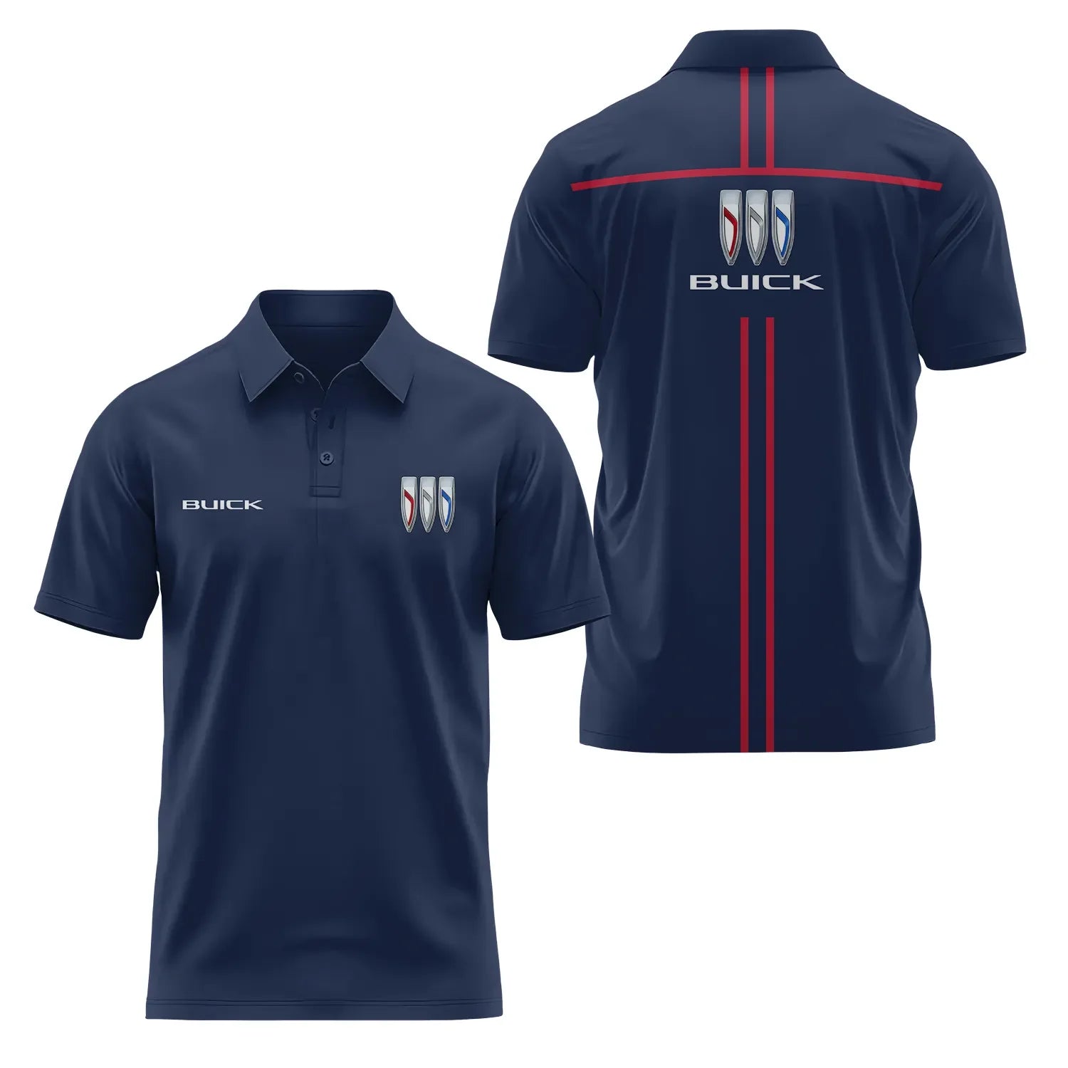 Buick Short Sleeve Polo SC018
