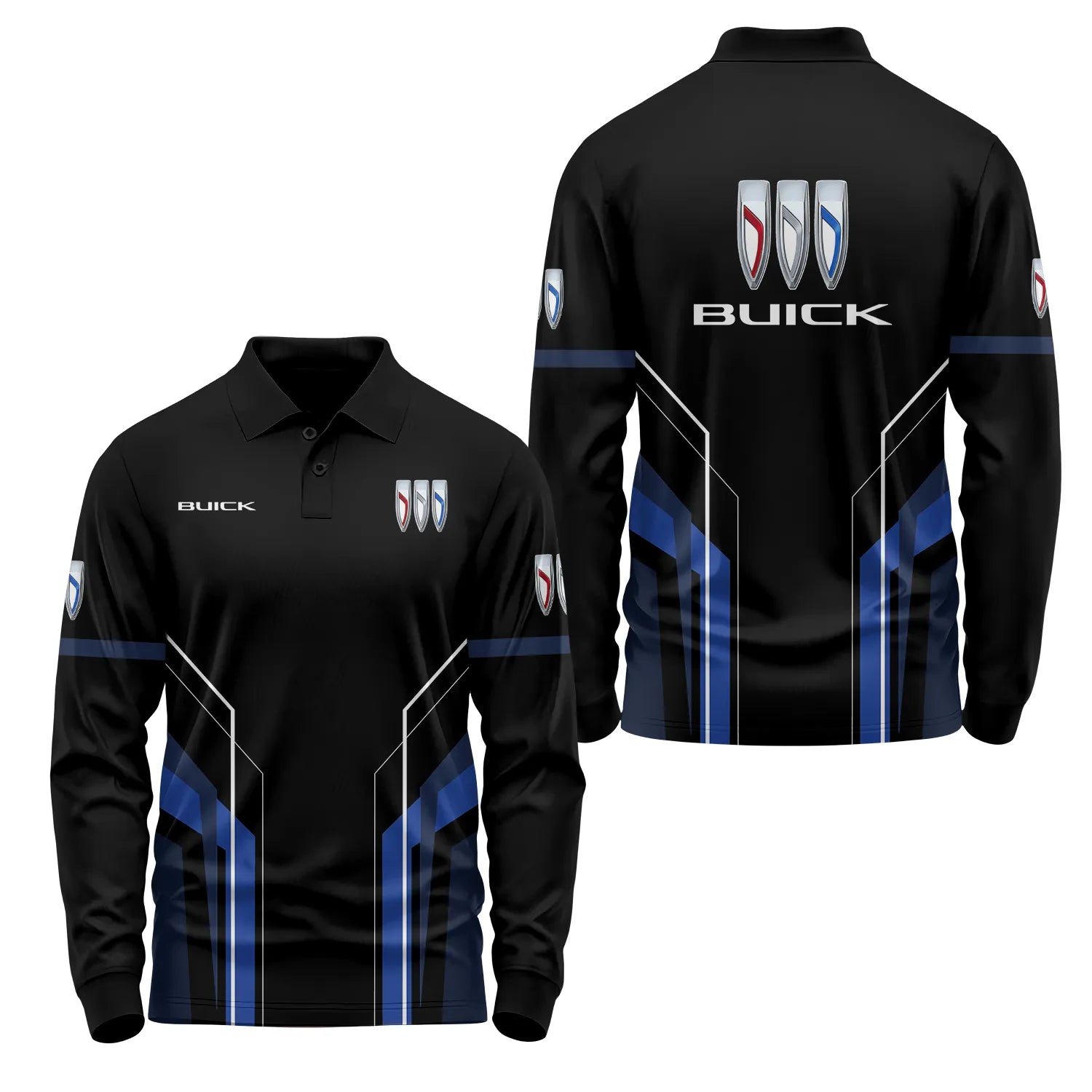 Buick Long Sleeve Polo SC023