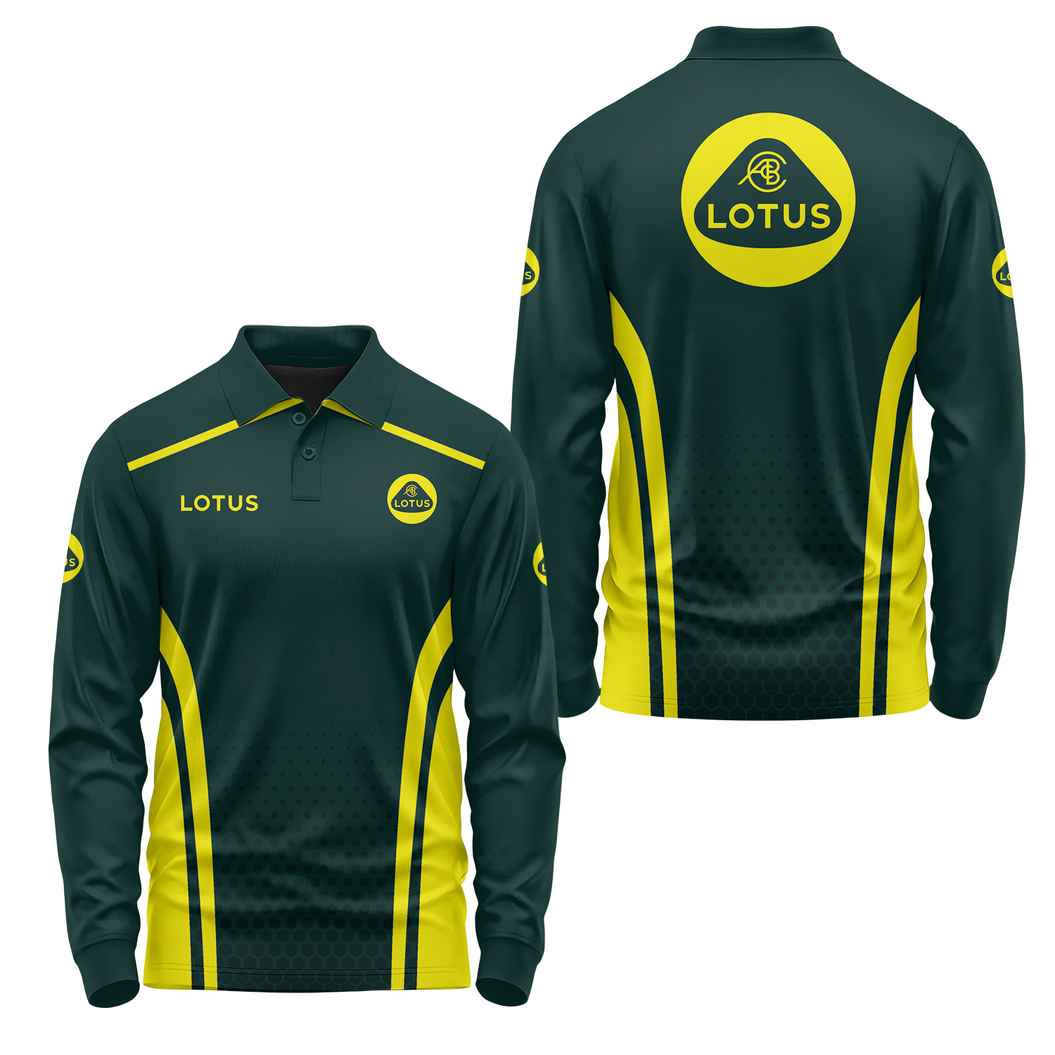 Lotus Long Sleeve Polo USPL2561