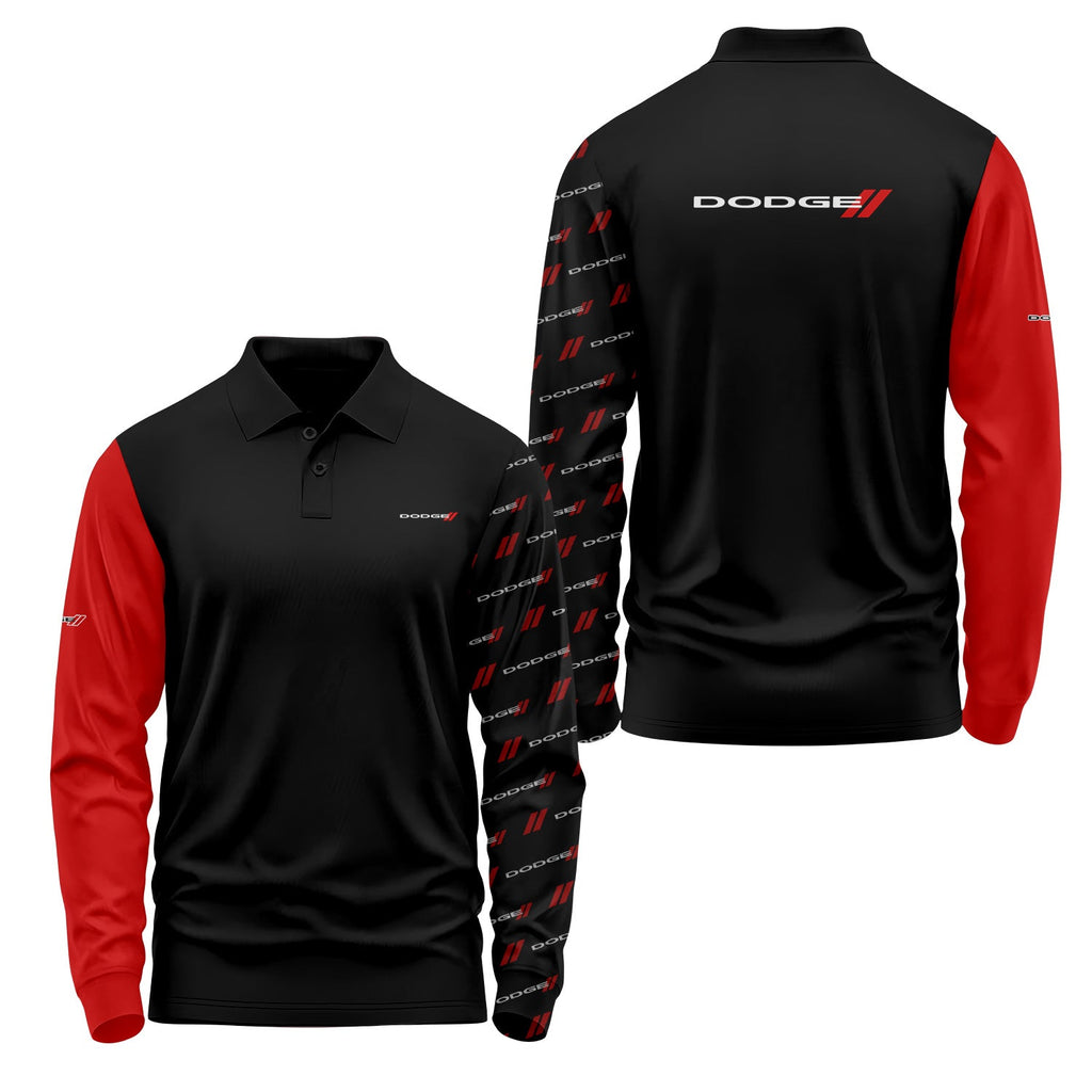 Dodge Long Sleeve Polo USPL2904