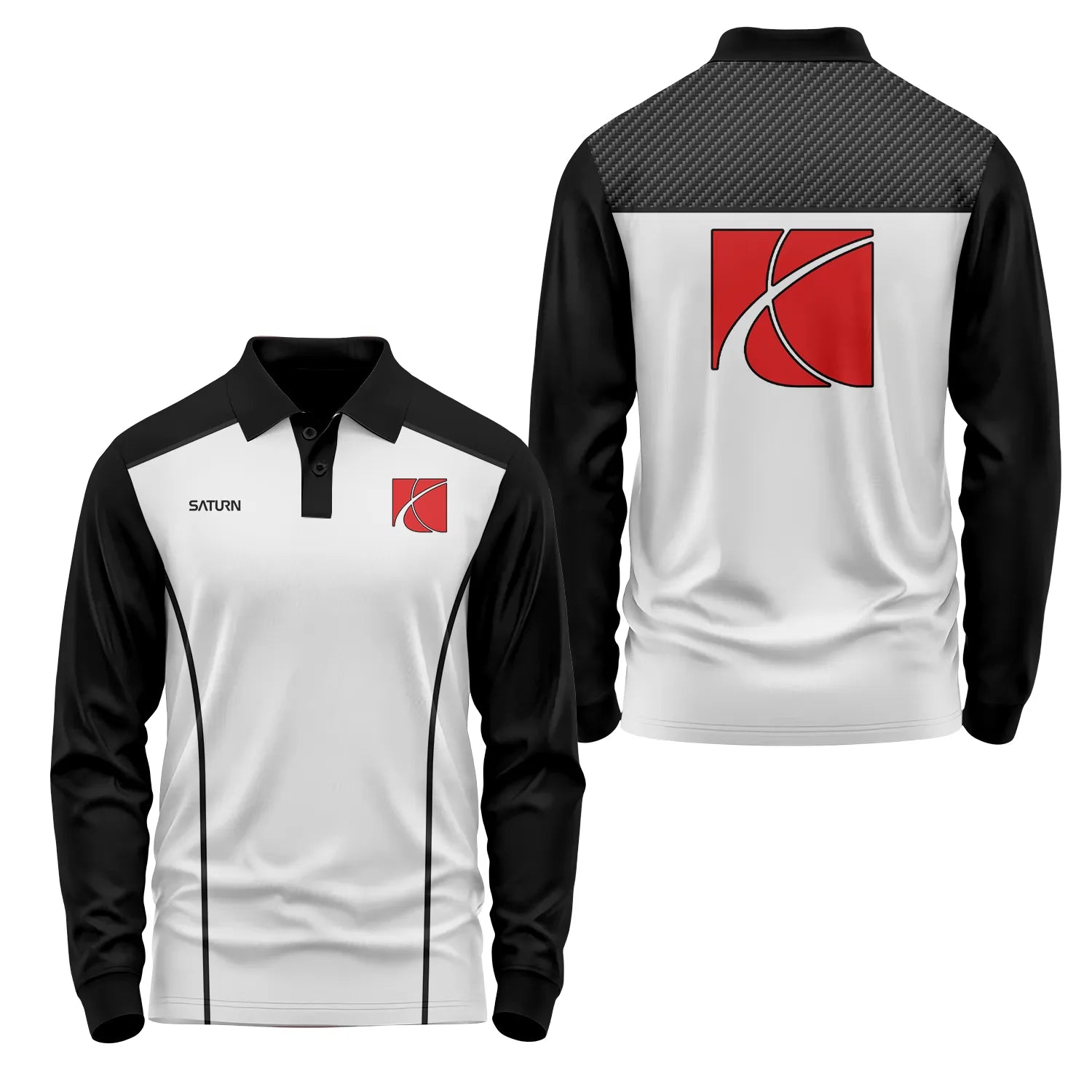 Saturn Long Sleeve Polo SC011