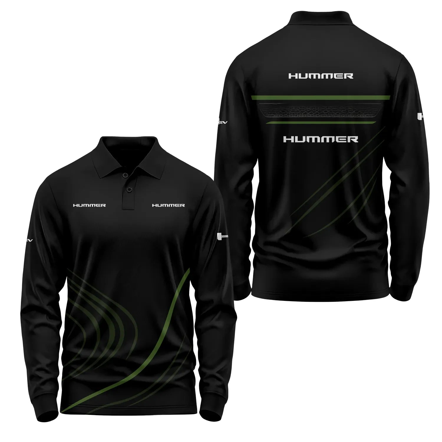 Hummer Long Sleeve Polo SC024