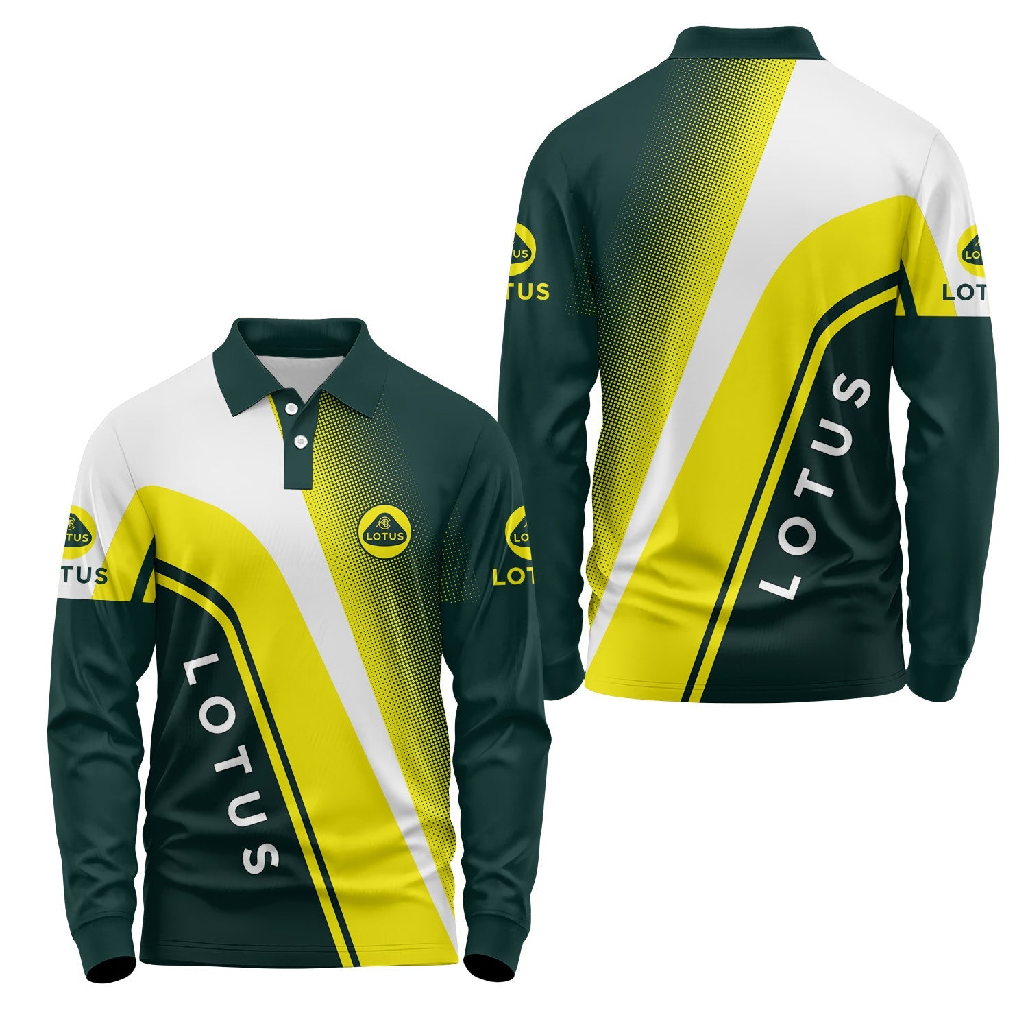 Lotus Long Sleeve Polo USPL2577