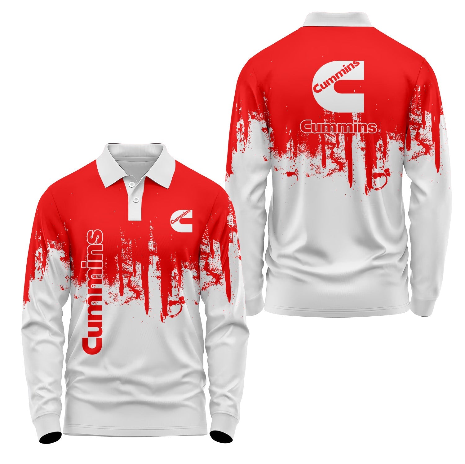 Cummins Long Sleeve Polo USPL2518