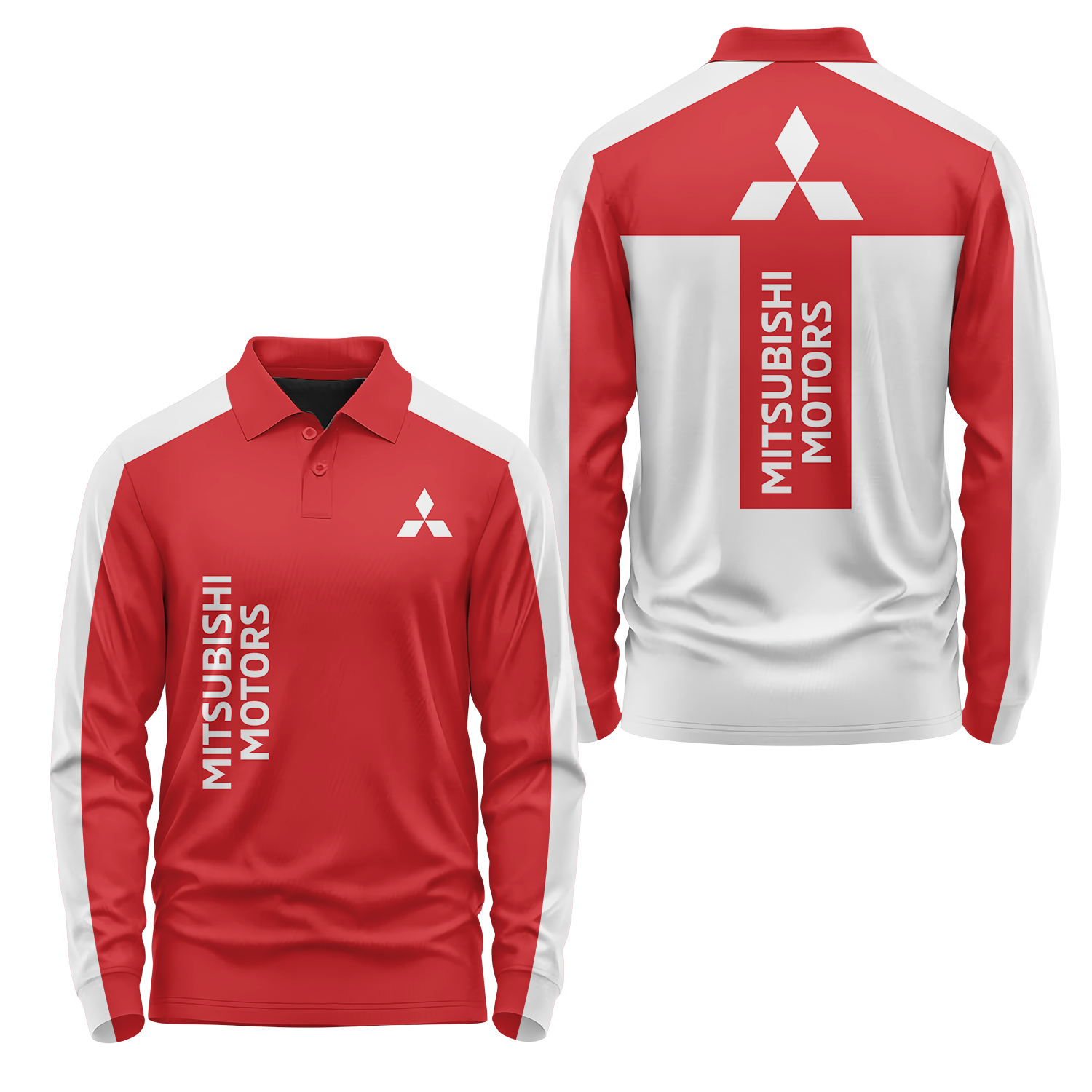 Mitsubishi Long Sleeve Polo USPL2387