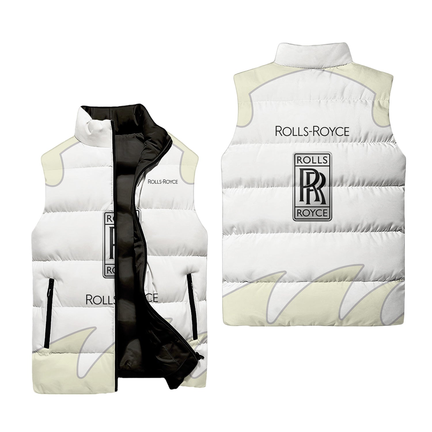 Rolls-Royce Sleeveless Puffer Jacket USPL3496